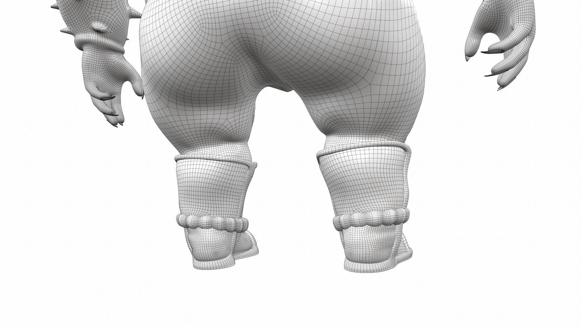 Dodoria from Dragon Ball 3D model_25