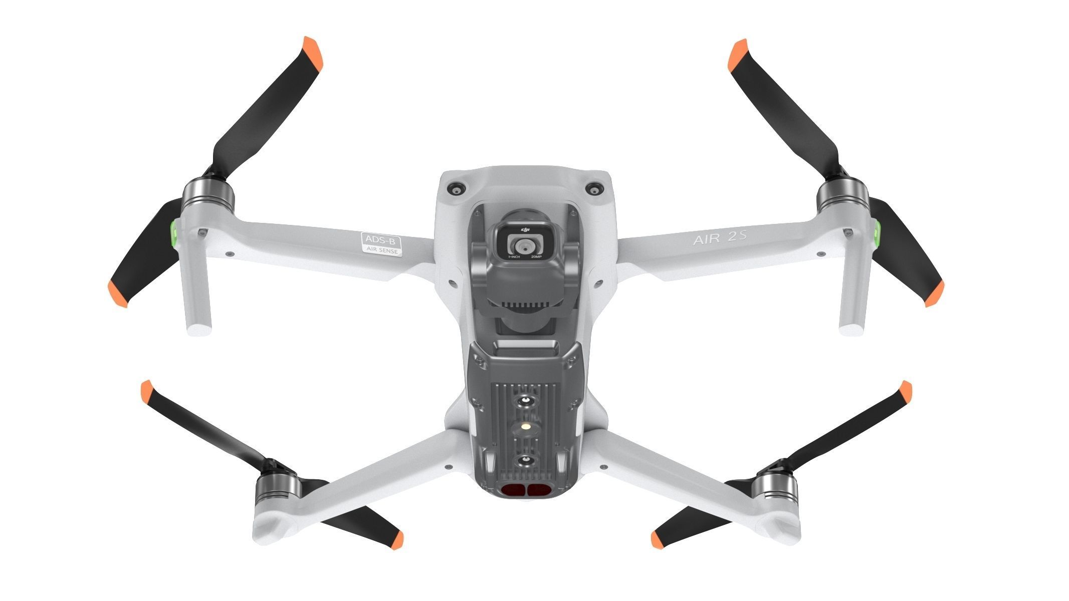 DJI Mavic Air 2S PBR Realistic 3D model_8