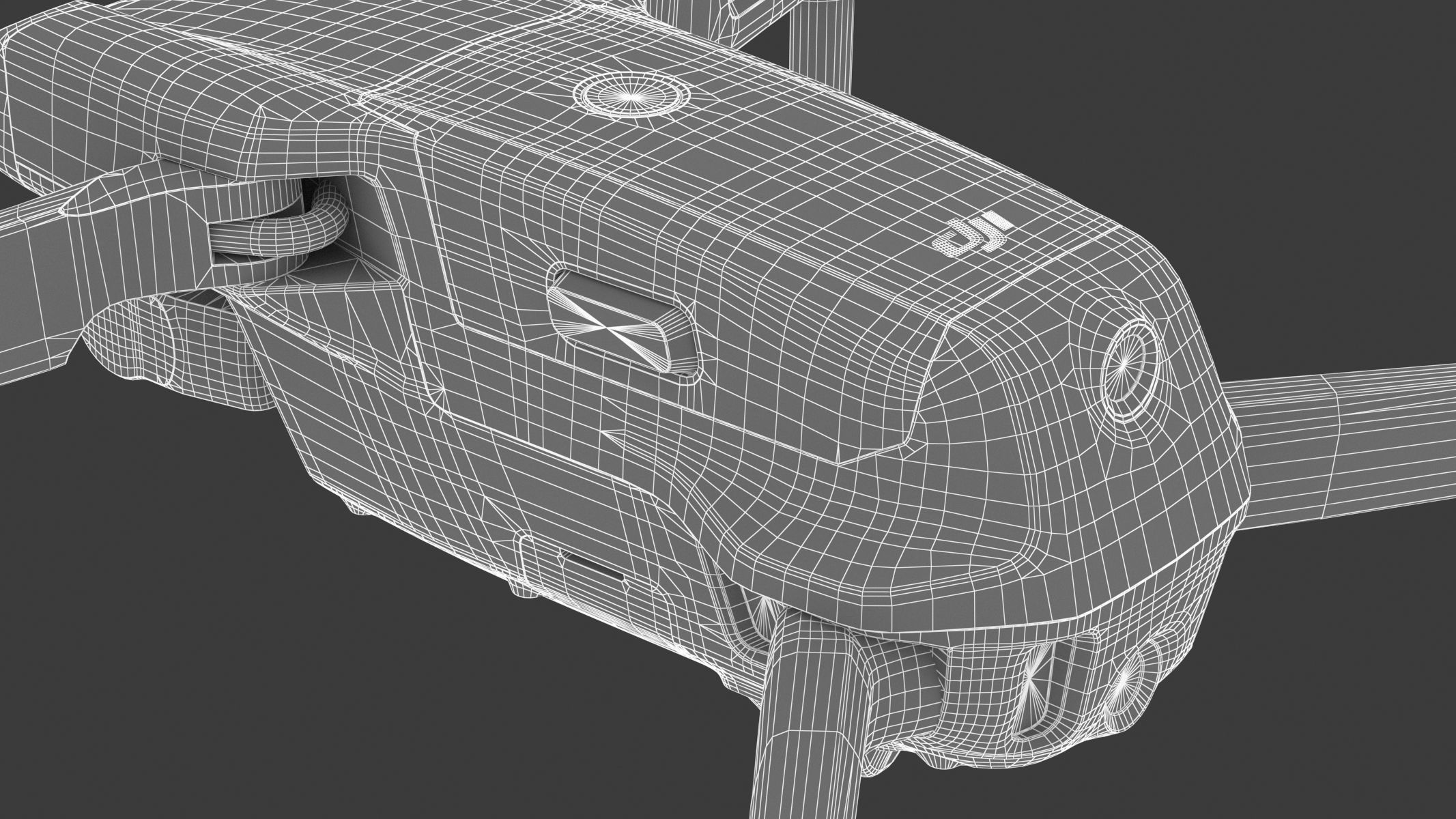 DJI Mavic Air 2S PBR Realistic 3D model_34