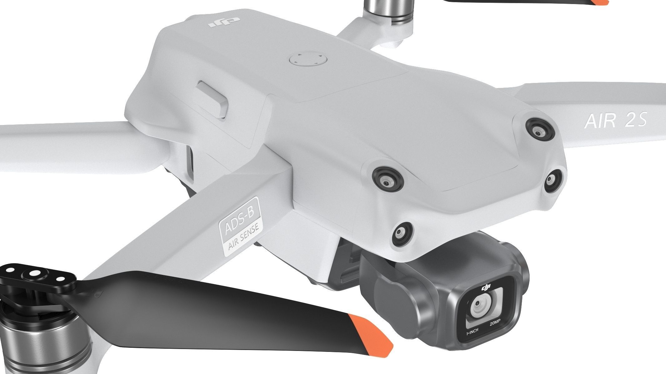 DJI Mavic Air 2S PBR Realistic 3D model_10