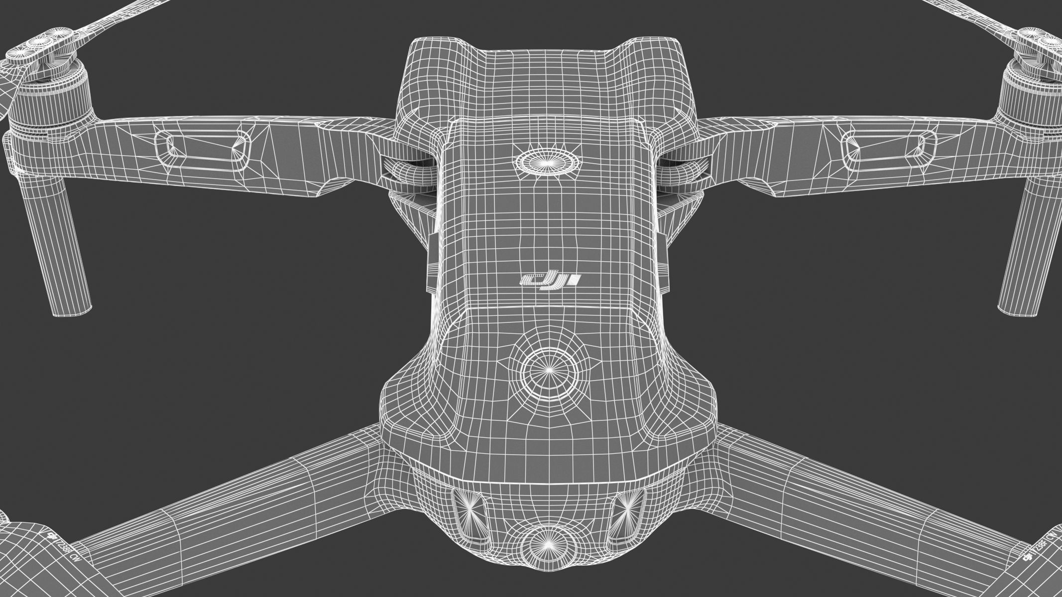 DJI Mavic Air 2S PBR Realistic 3D model_33