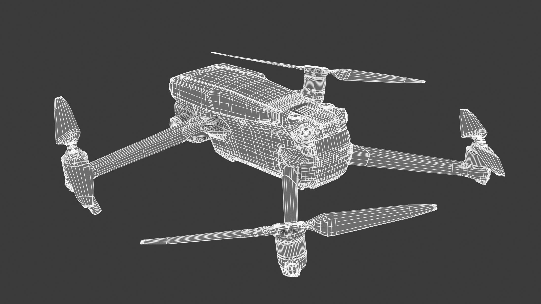 DJI Mavic 3 PBR Realistic 3D model_25