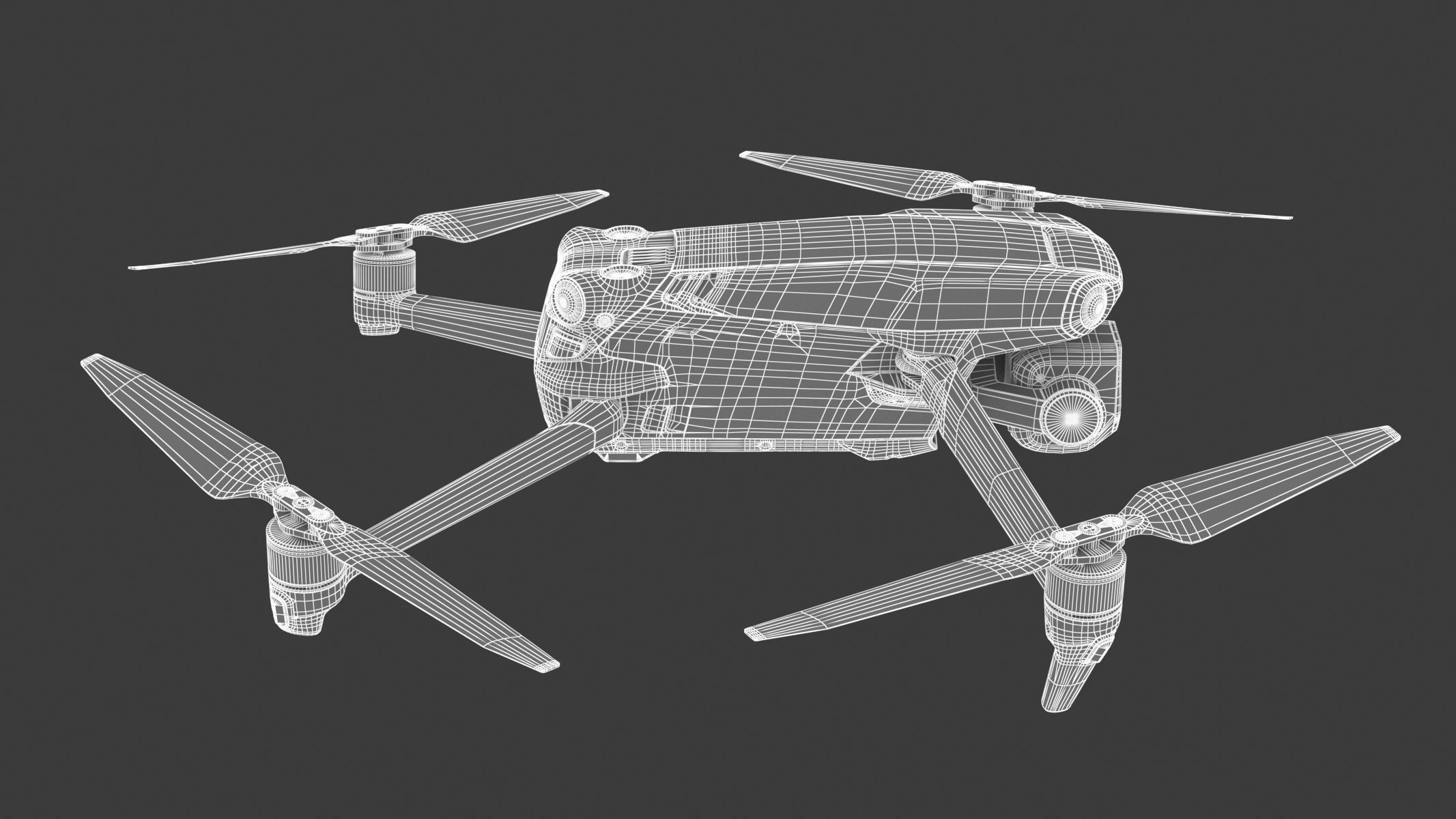 DJI Mavic 3 PBR Realistic 3D model_22