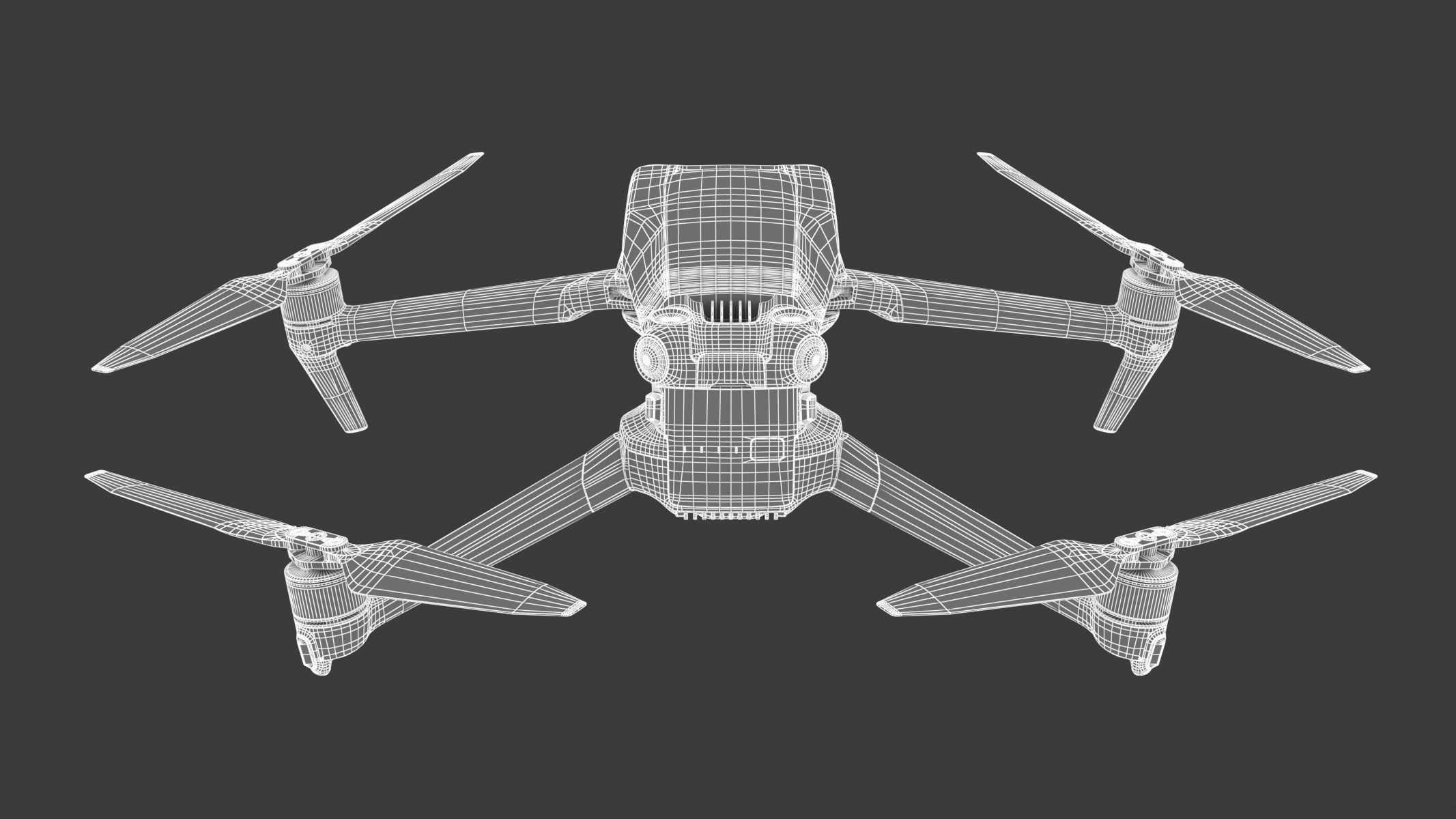 DJI Mavic 3 PBR Realistic 3D model_24