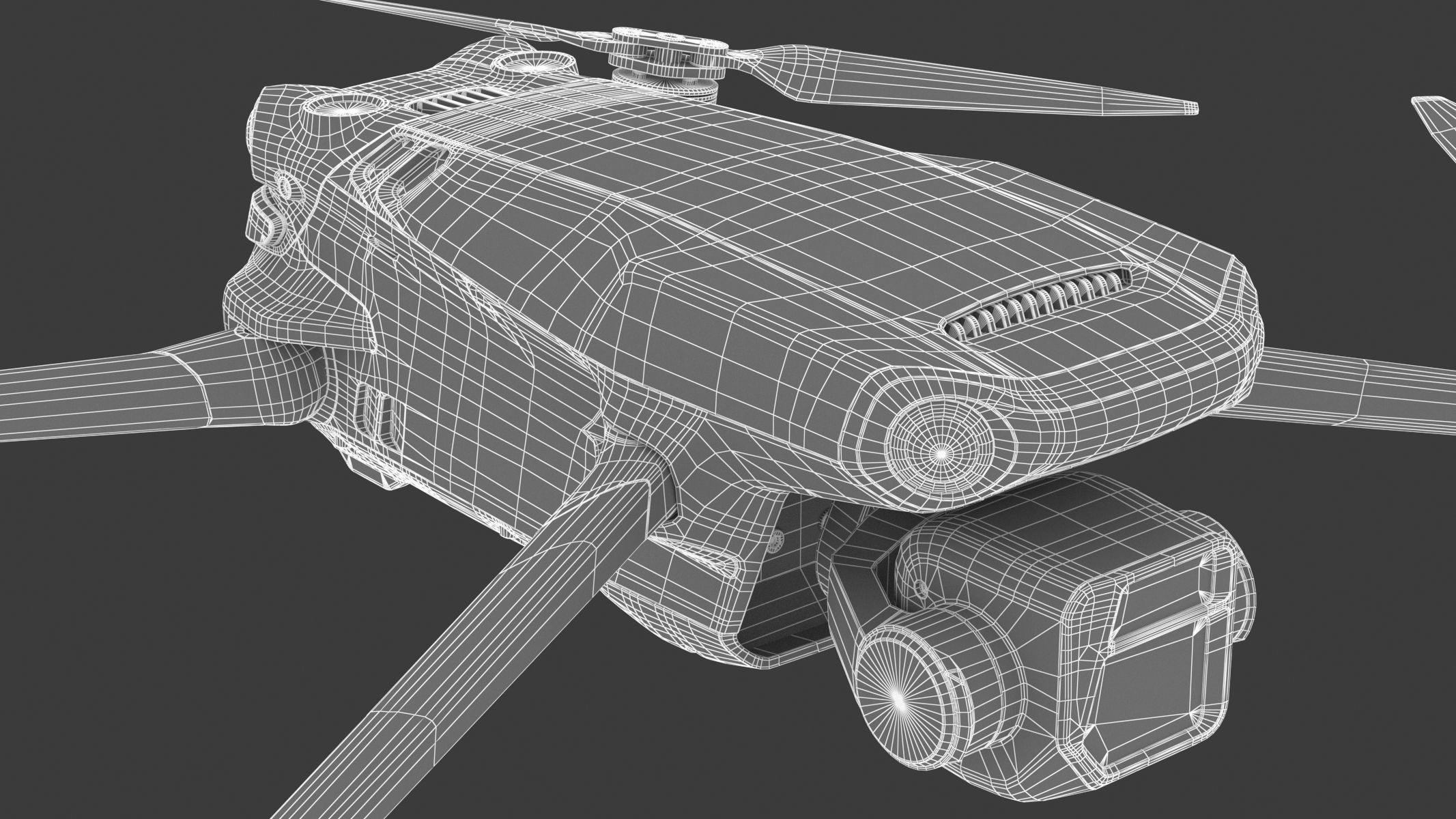 DJI Mavic 3 PBR Realistic 3D model_31