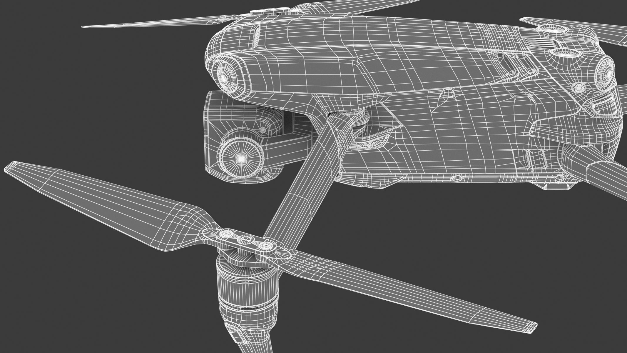 DJI Mavic 3 PBR Realistic 3D model_36