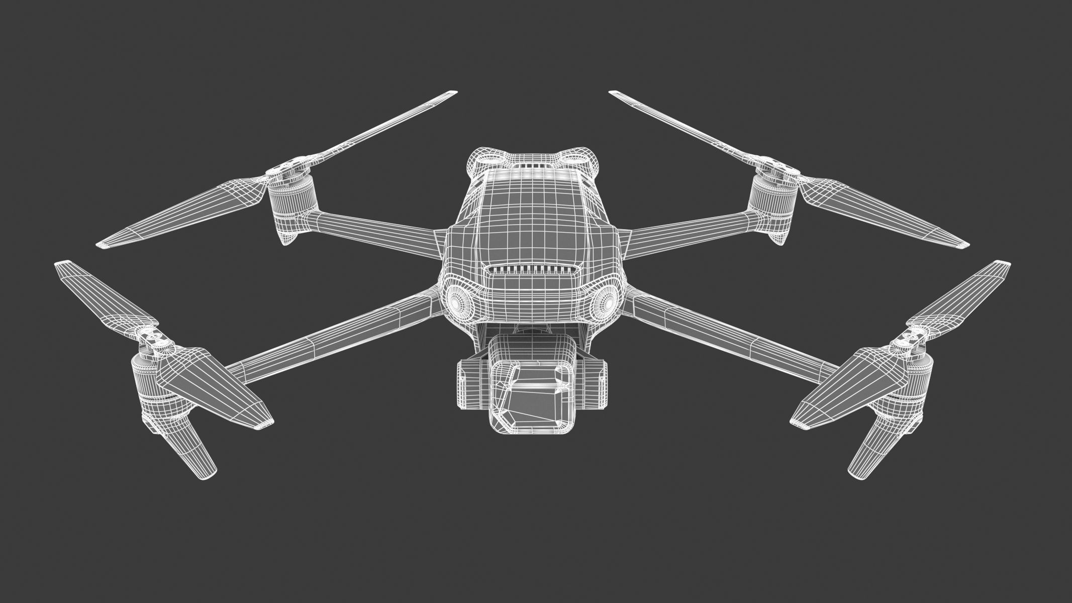 DJI Mavic 3 PBR Realistic 3D model_20