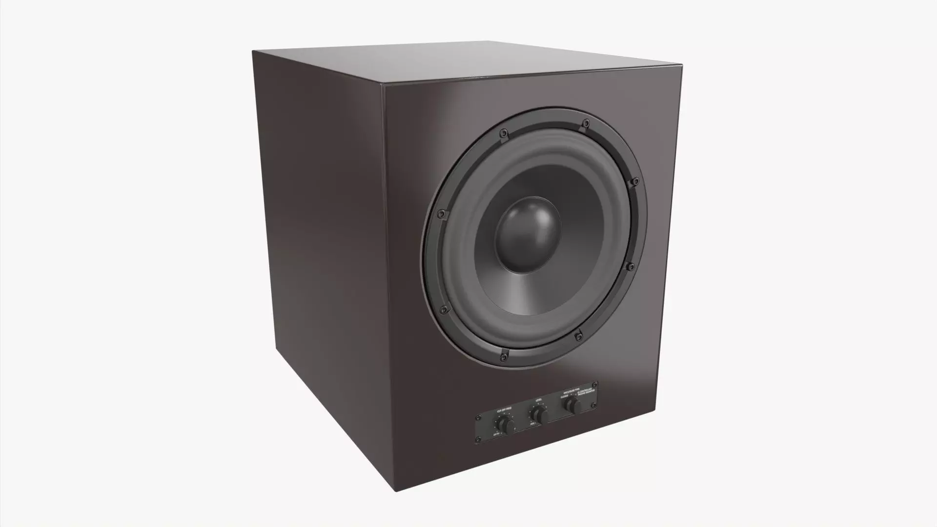 Active Subwoofer 3D model