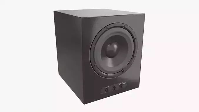 Active Subwoofer 3D model