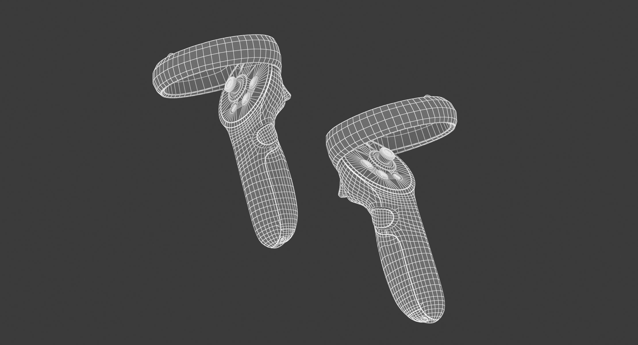 HTC Vive Focus 3 Controller PBR Realistic 3D model_13