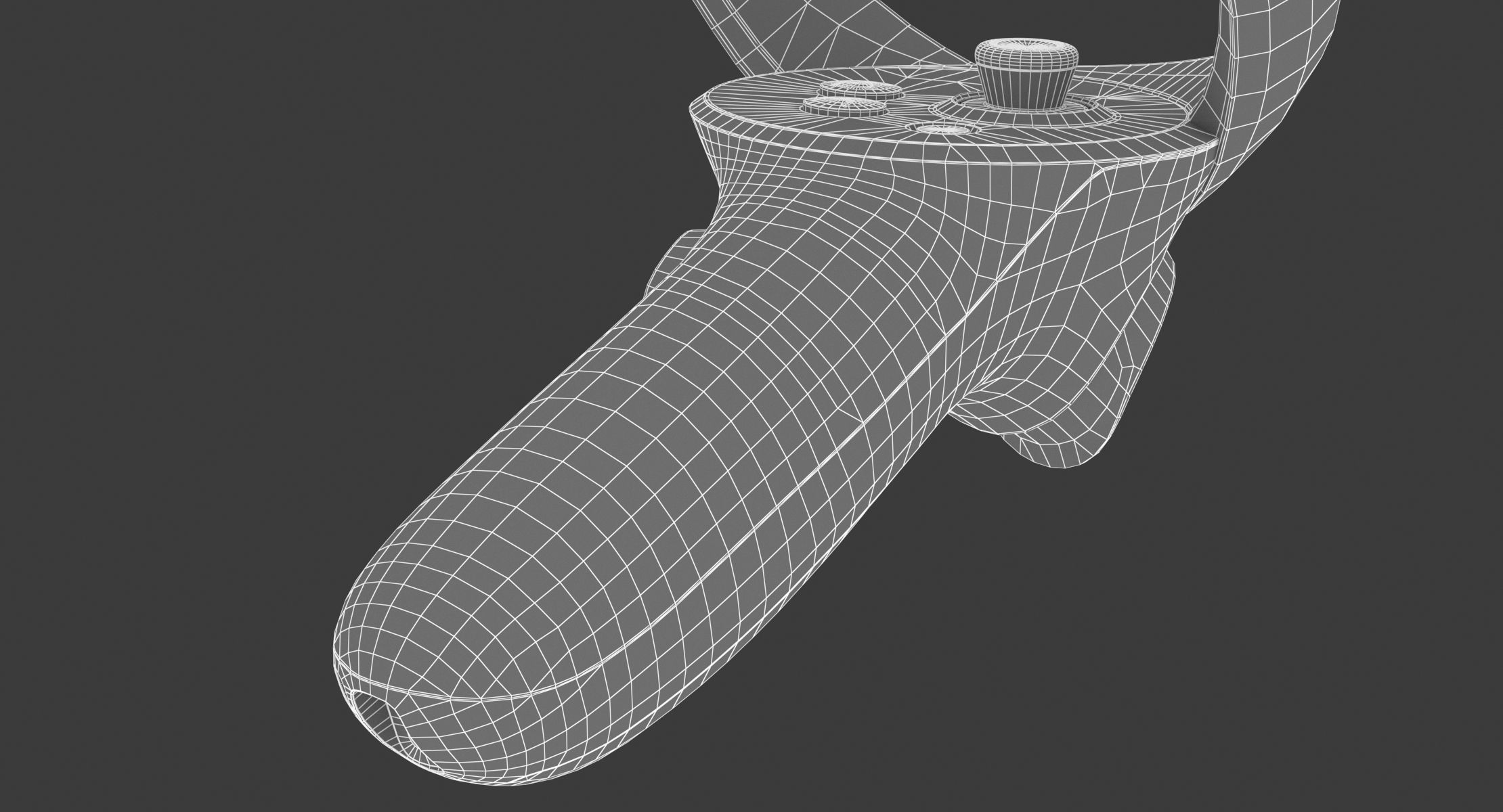 HTC Vive Focus 3 Controller PBR Realistic 3D model_19