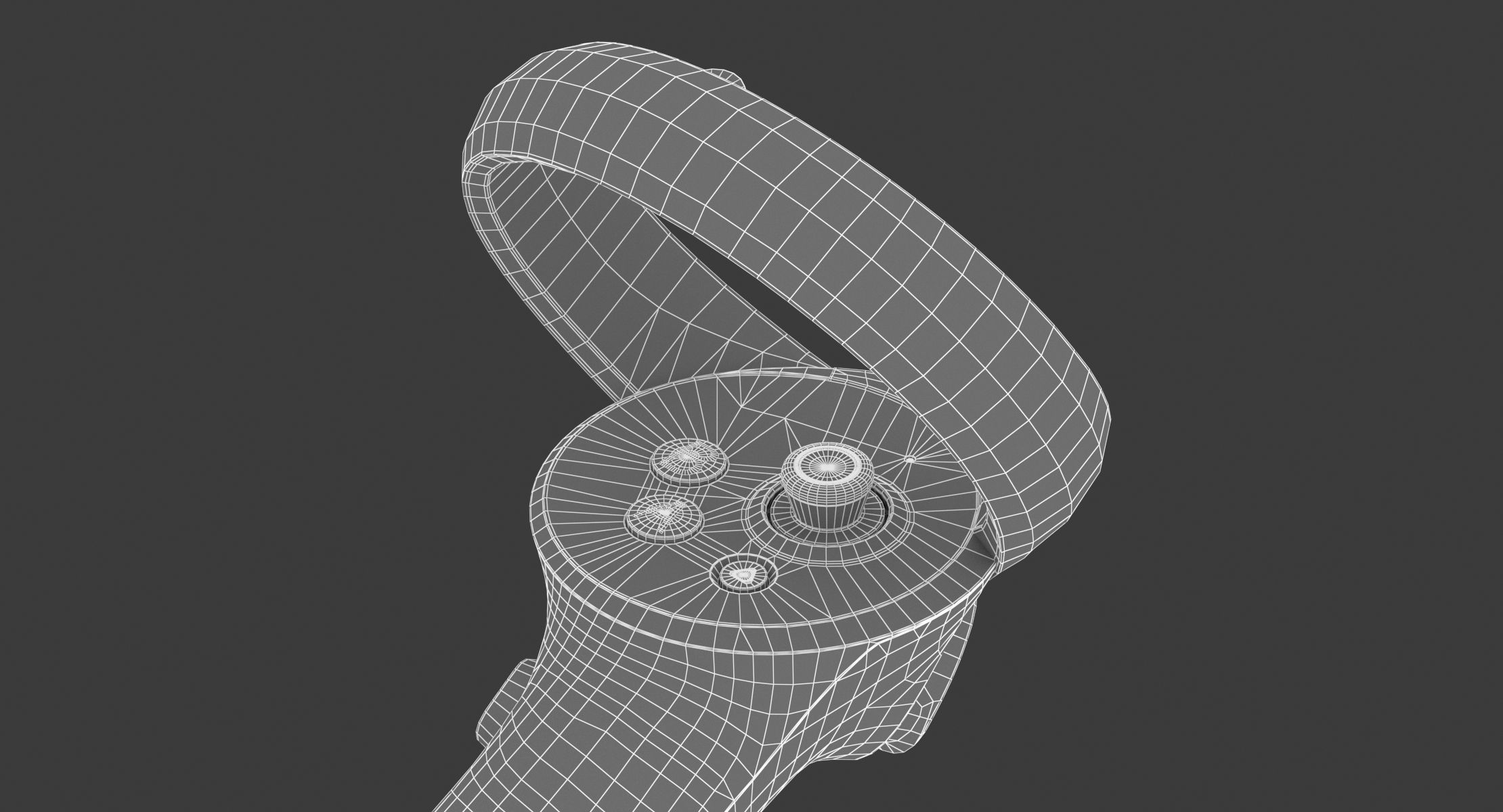 HTC Vive Focus 3 Controller PBR Realistic 3D model_18