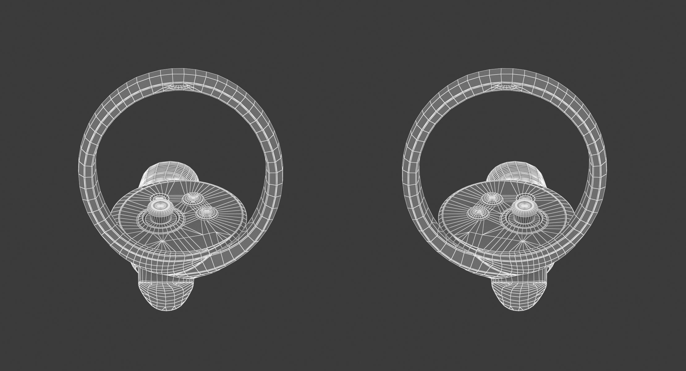 HTC Vive Focus 3 Controller PBR Realistic 3D model_11