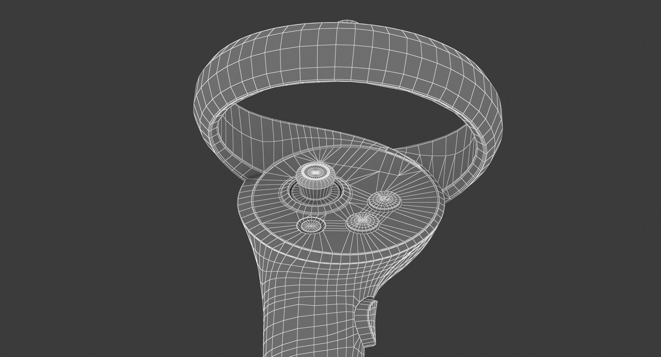 HTC Vive Focus 3 Controller PBR Realistic 3D model_16