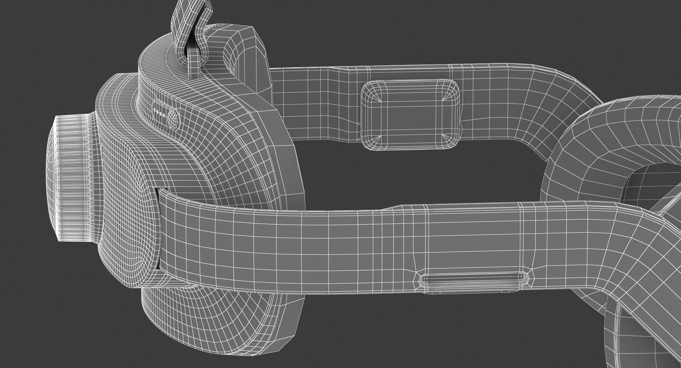 HTC Vive Focus 3 Headset VR Realistic PBR 3D model_30