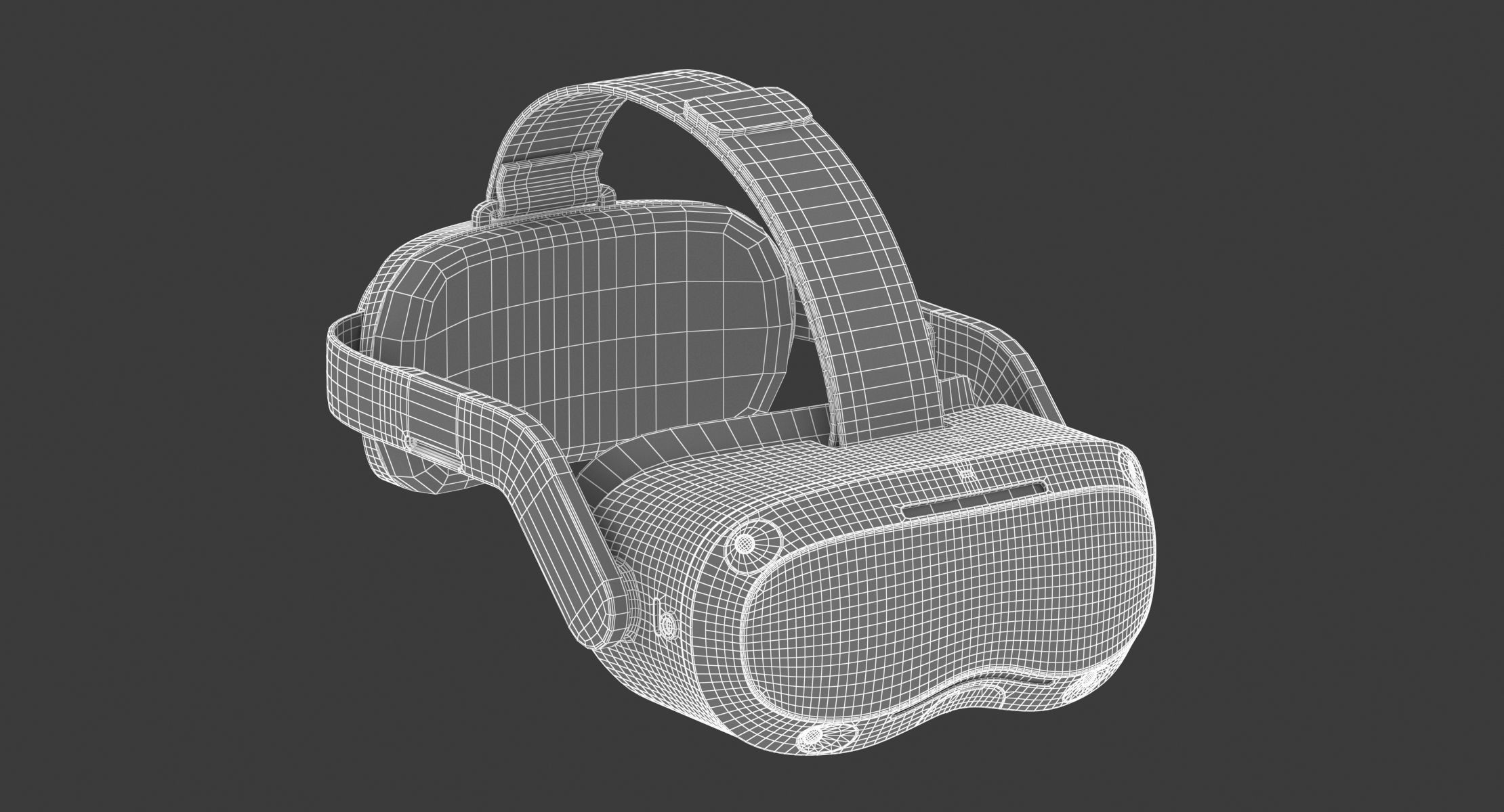 HTC Vive Focus 3 Headset VR Realistic PBR 3D model_18
