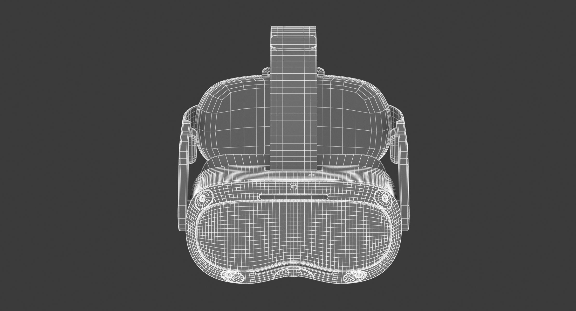 HTC Vive Focus 3 Headset VR Realistic PBR 3D model_16