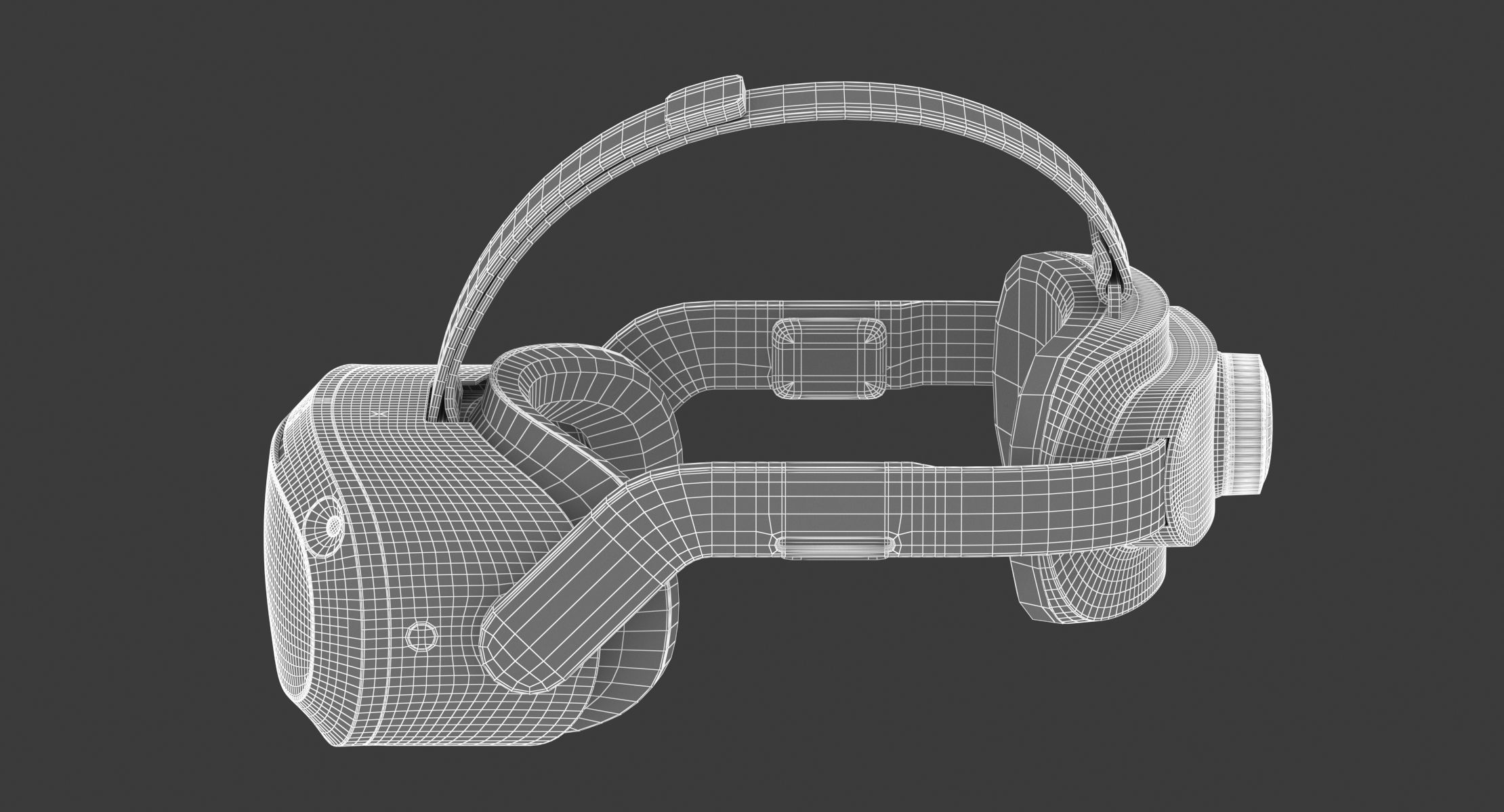 HTC Vive Focus 3 Headset VR Realistic PBR 3D model_23