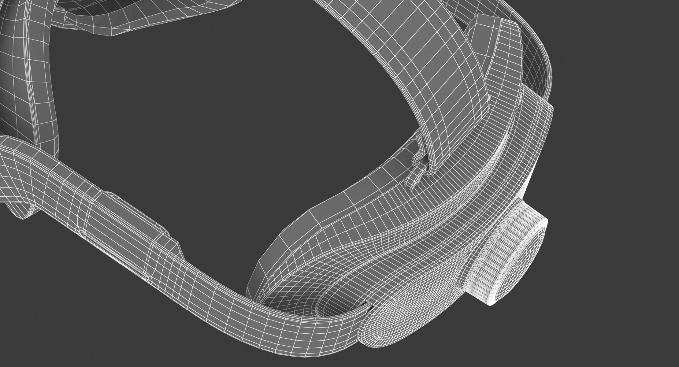 HTC Vive Focus 3 Headset VR Realistic PBR 3D model_27