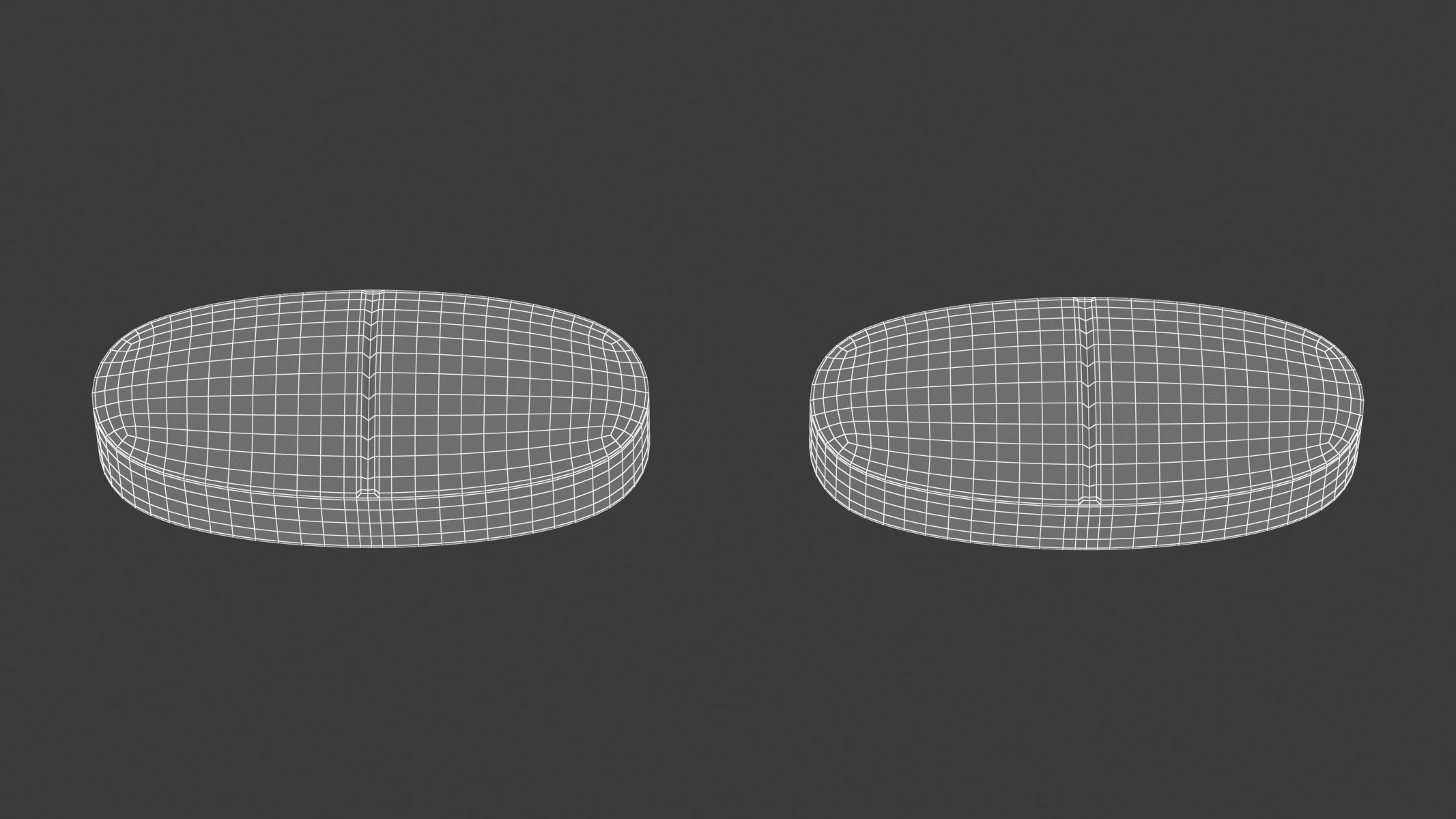 Medical Capsules Medicine PBR Realistic 3D model_7