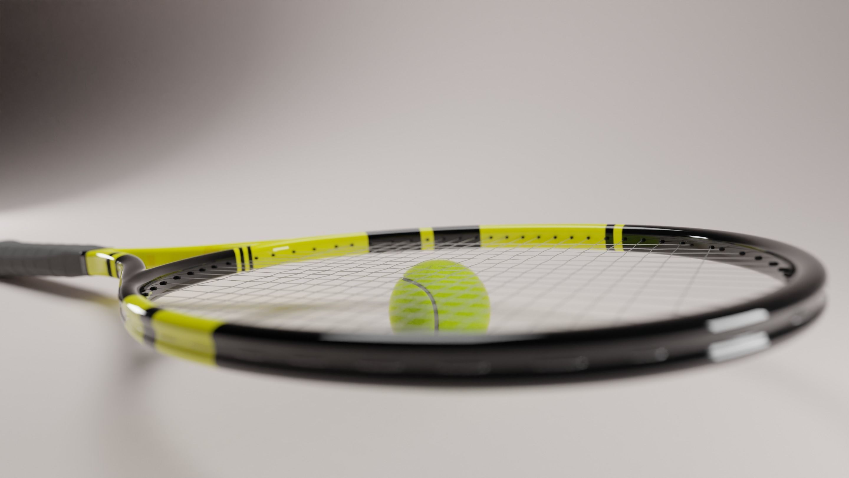 Tennis racket 3D model_5