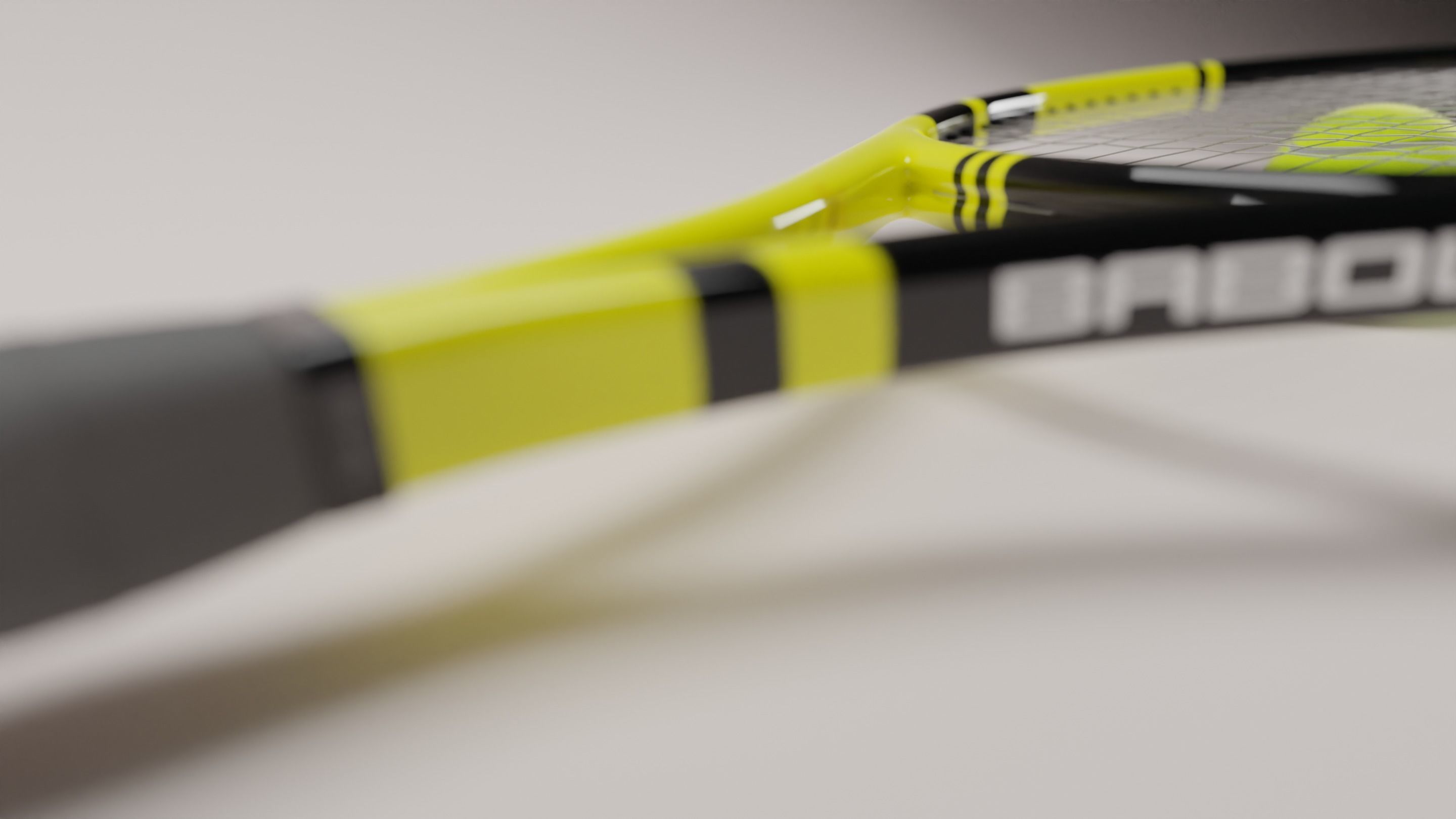 Tennis racket 3D model_8