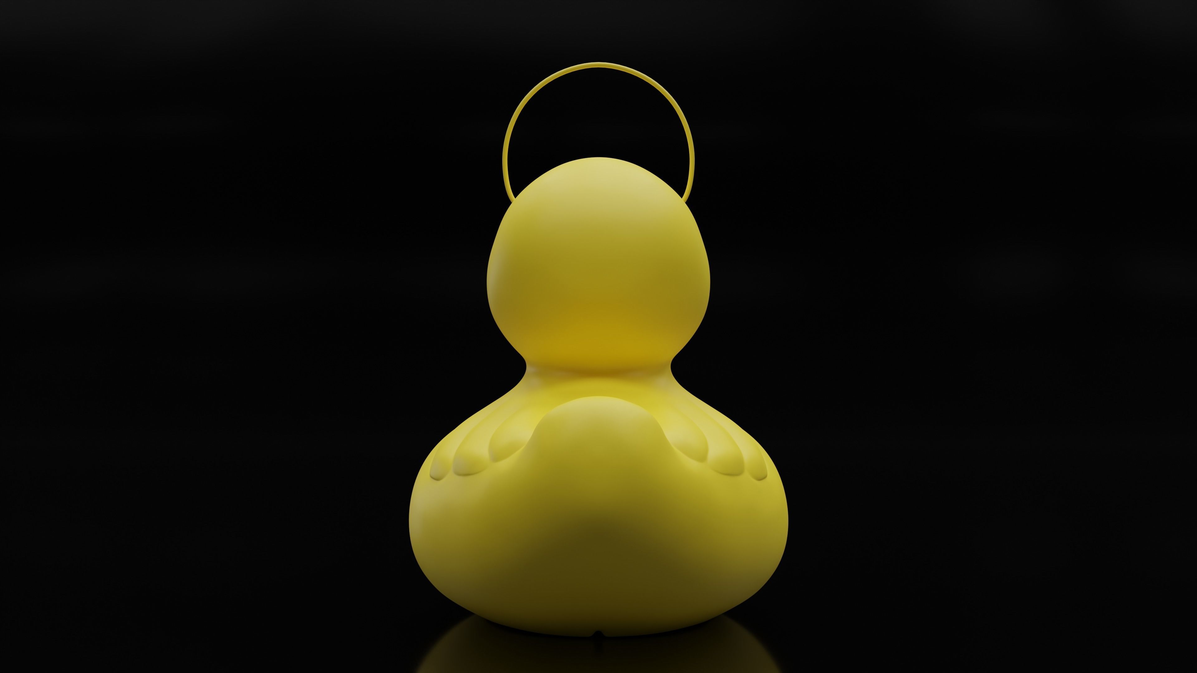 Outdoor lamp Low-poly 3D model_10