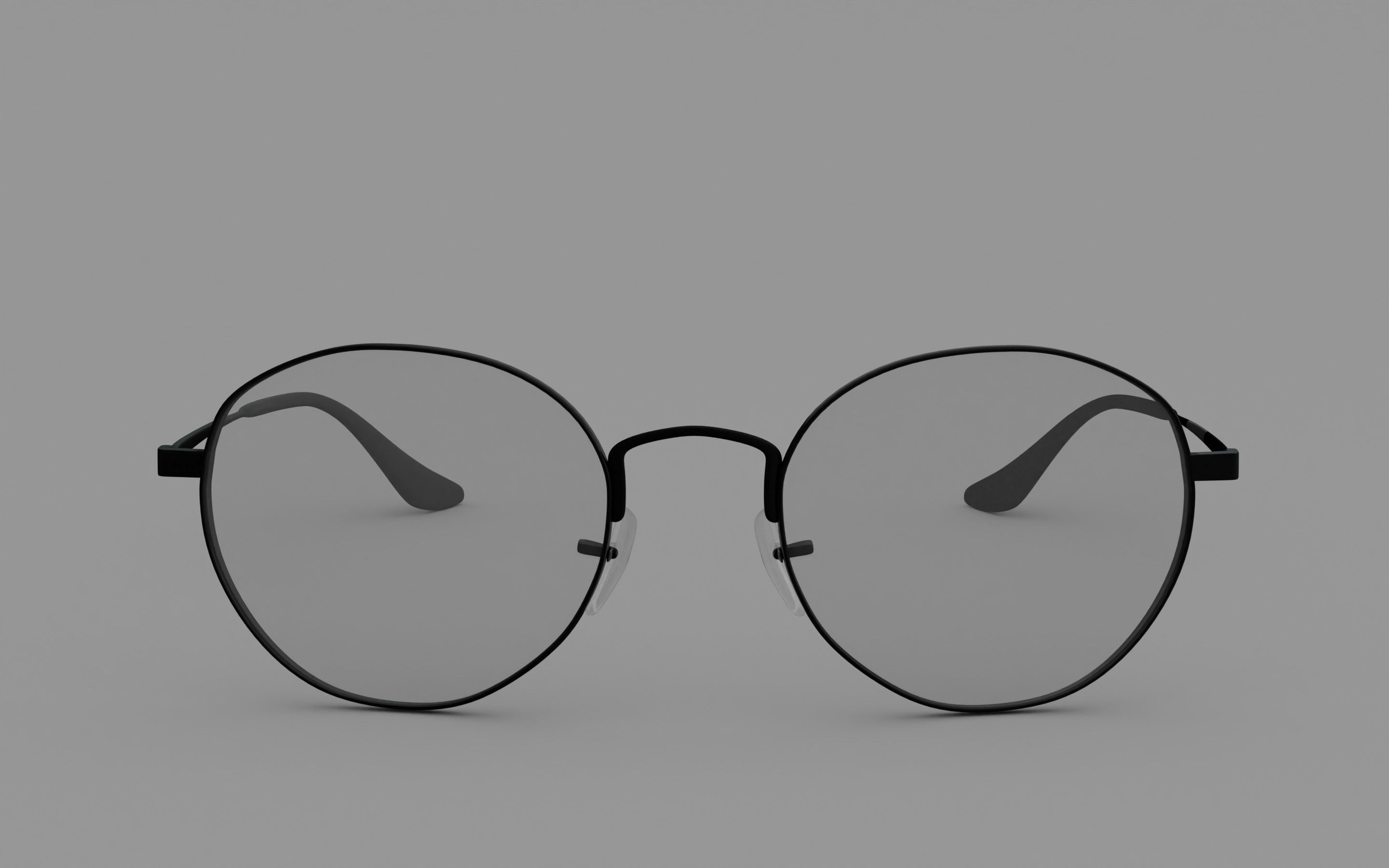 Humano Glasses 04 Low Poly PBR Game Ready model Low-poly 3D model_2