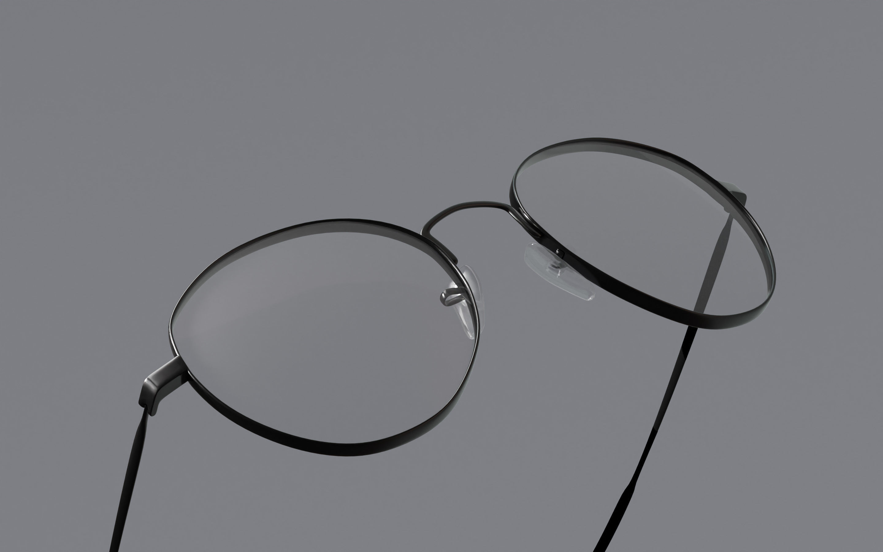 Humano Glasses 04 Low Poly PBR Game Ready model Low-poly 3D model_1