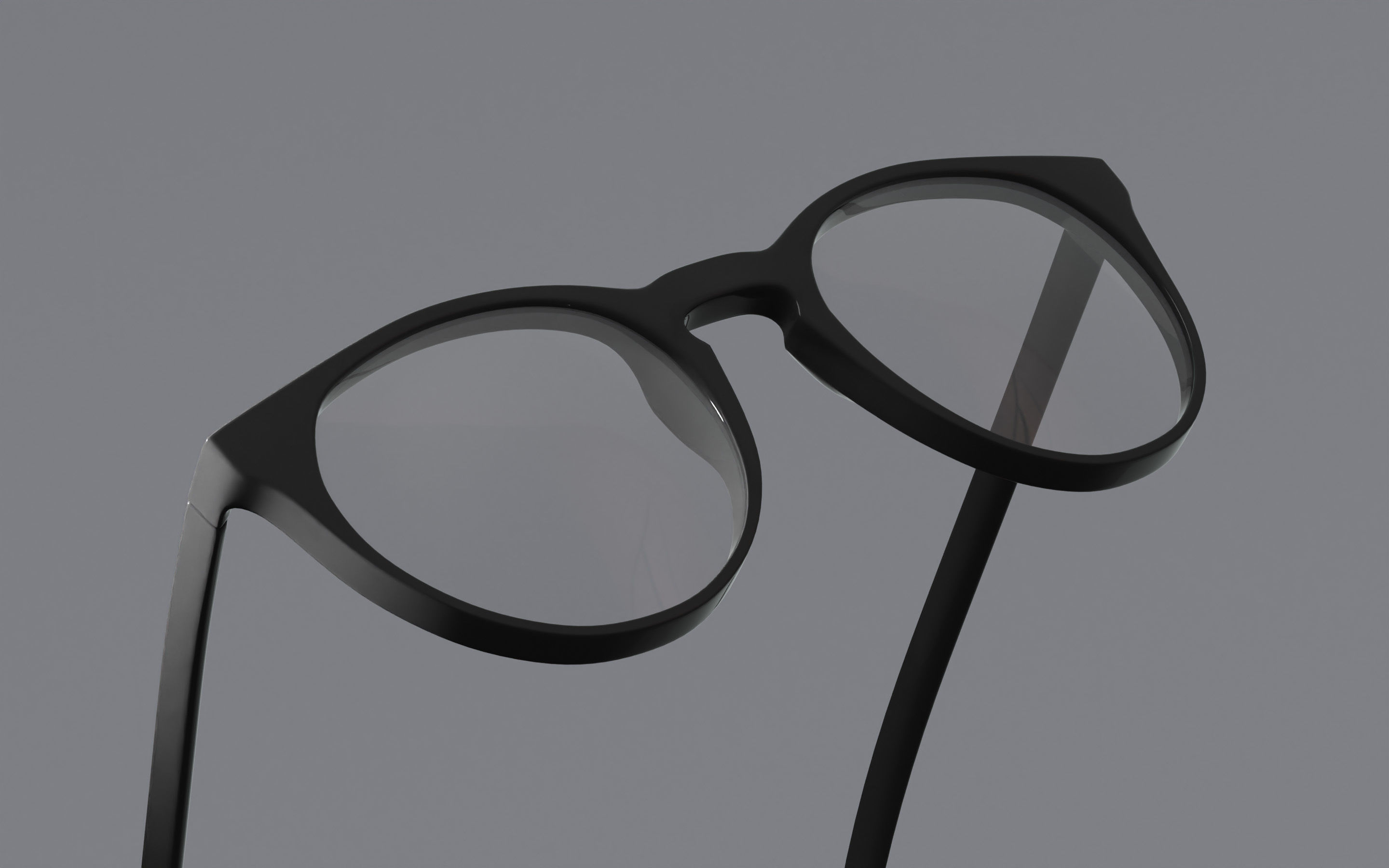 Humano Glasses 03 Low Poly PBR Game Ready model Low-poly 3D model_4