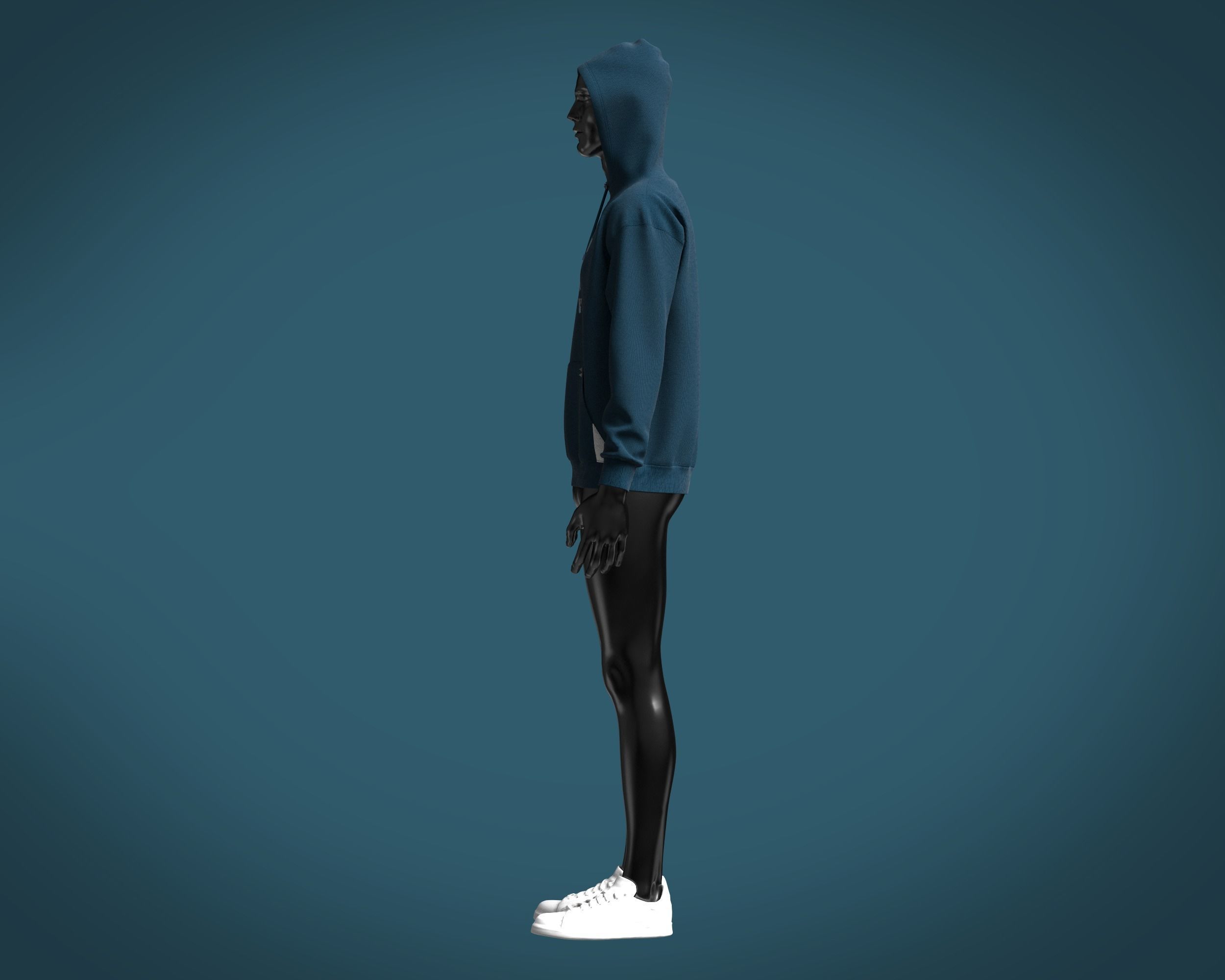 Hoodie-Utility hoodie 3D model_9