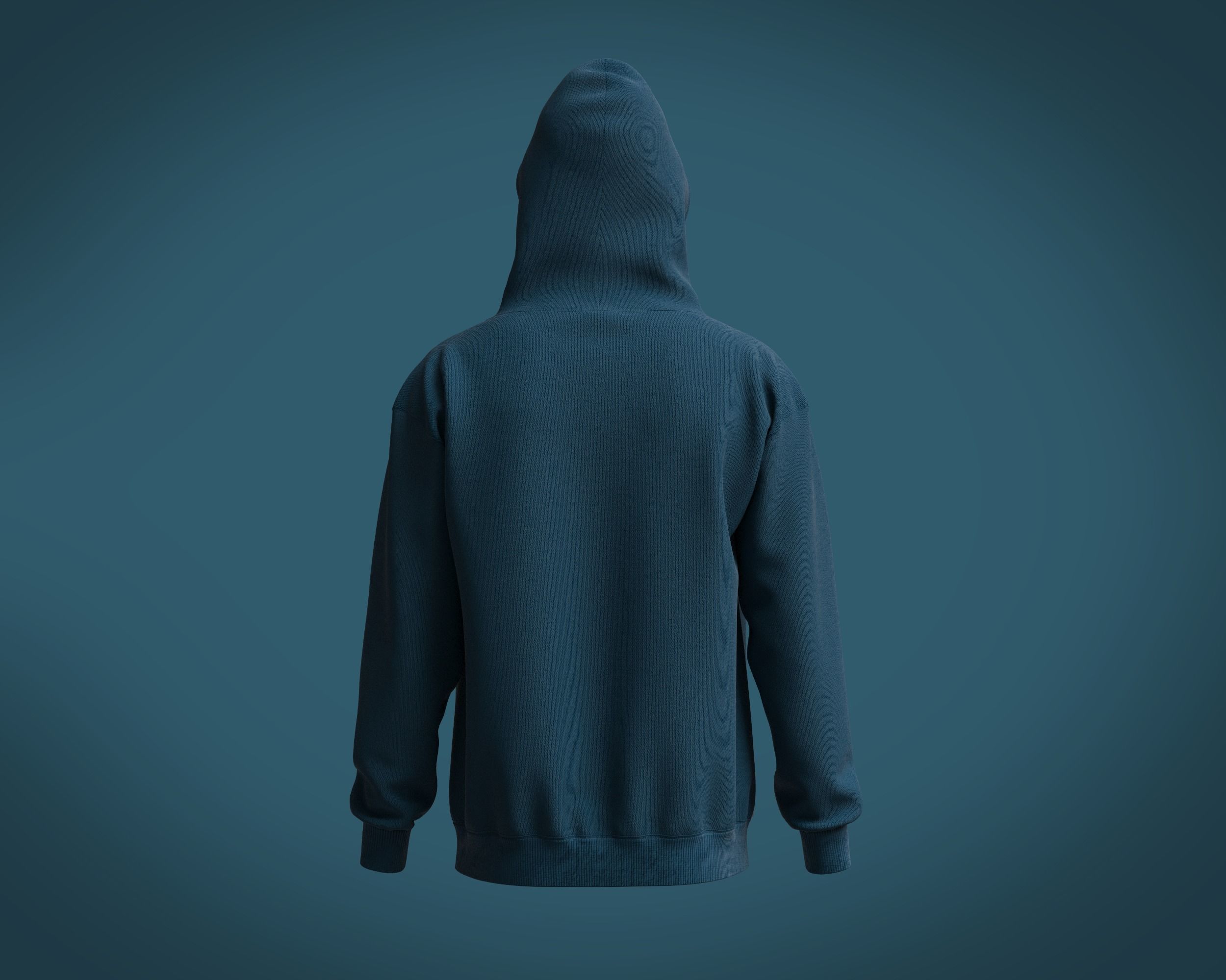 Hoodie-Utility hoodie 3D model_3
