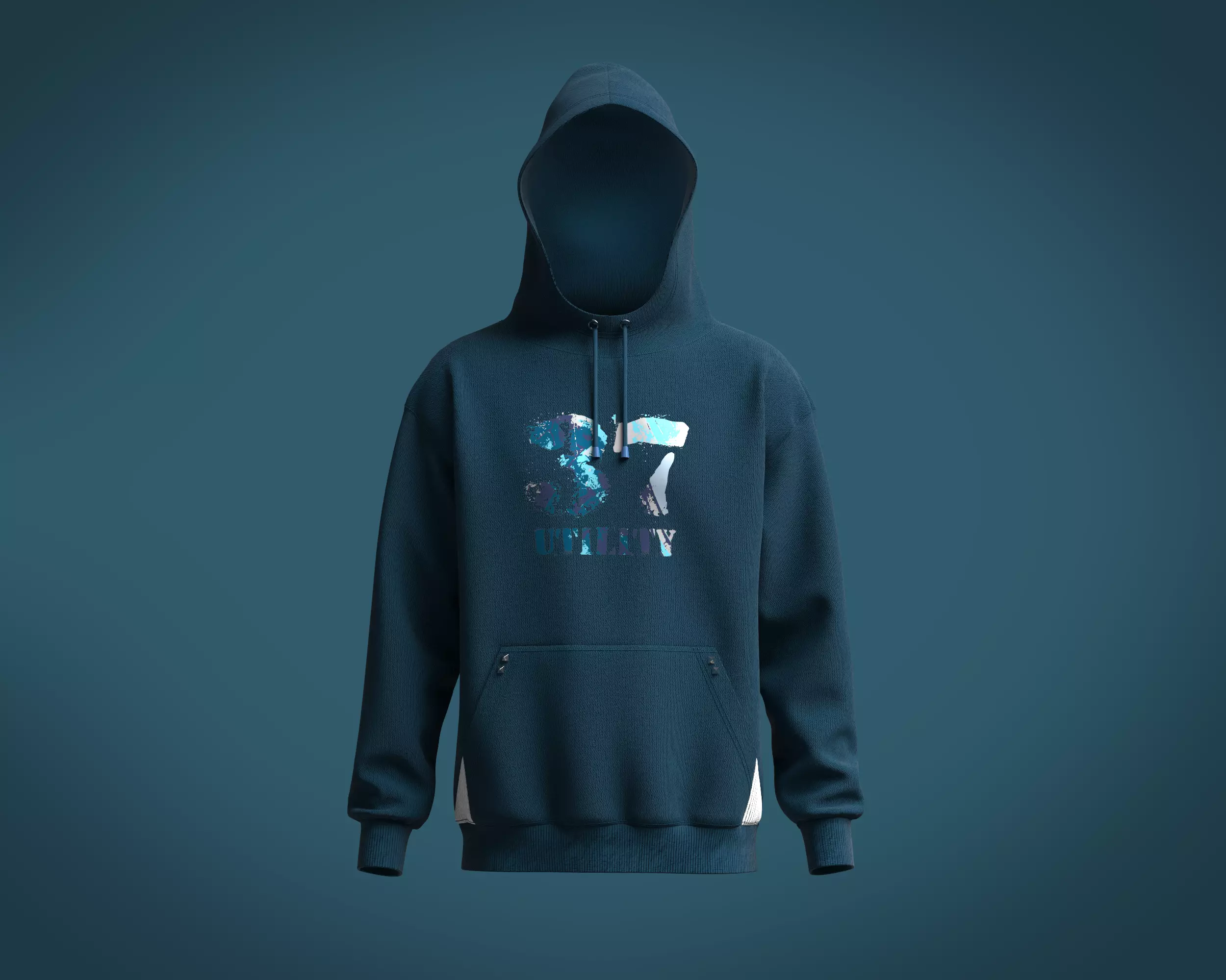 Hoodie-Utility hoodie 3D model_0