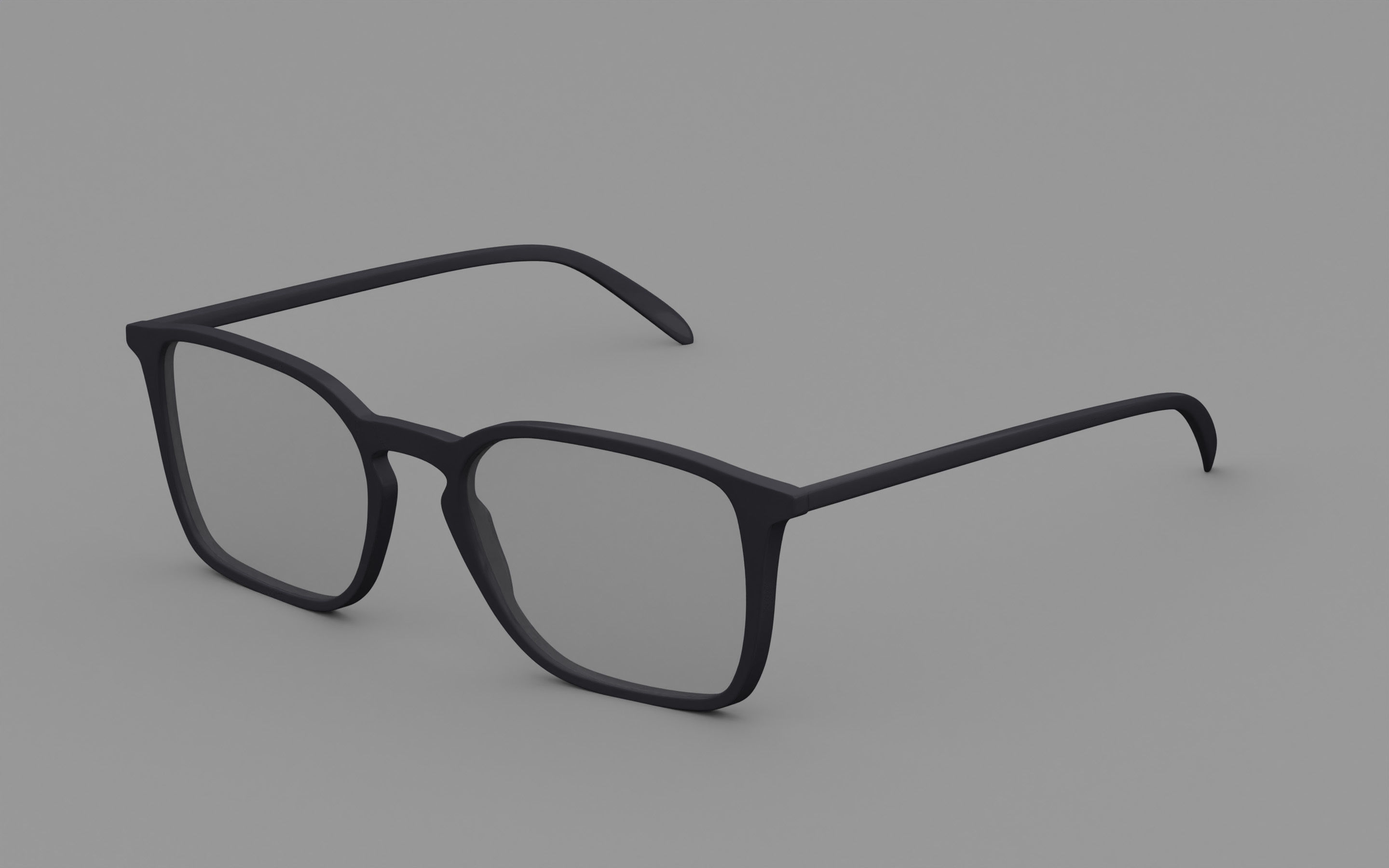 Humano Glasses 06 Low Poly PBR Game Ready model Low-poly 3D model_1