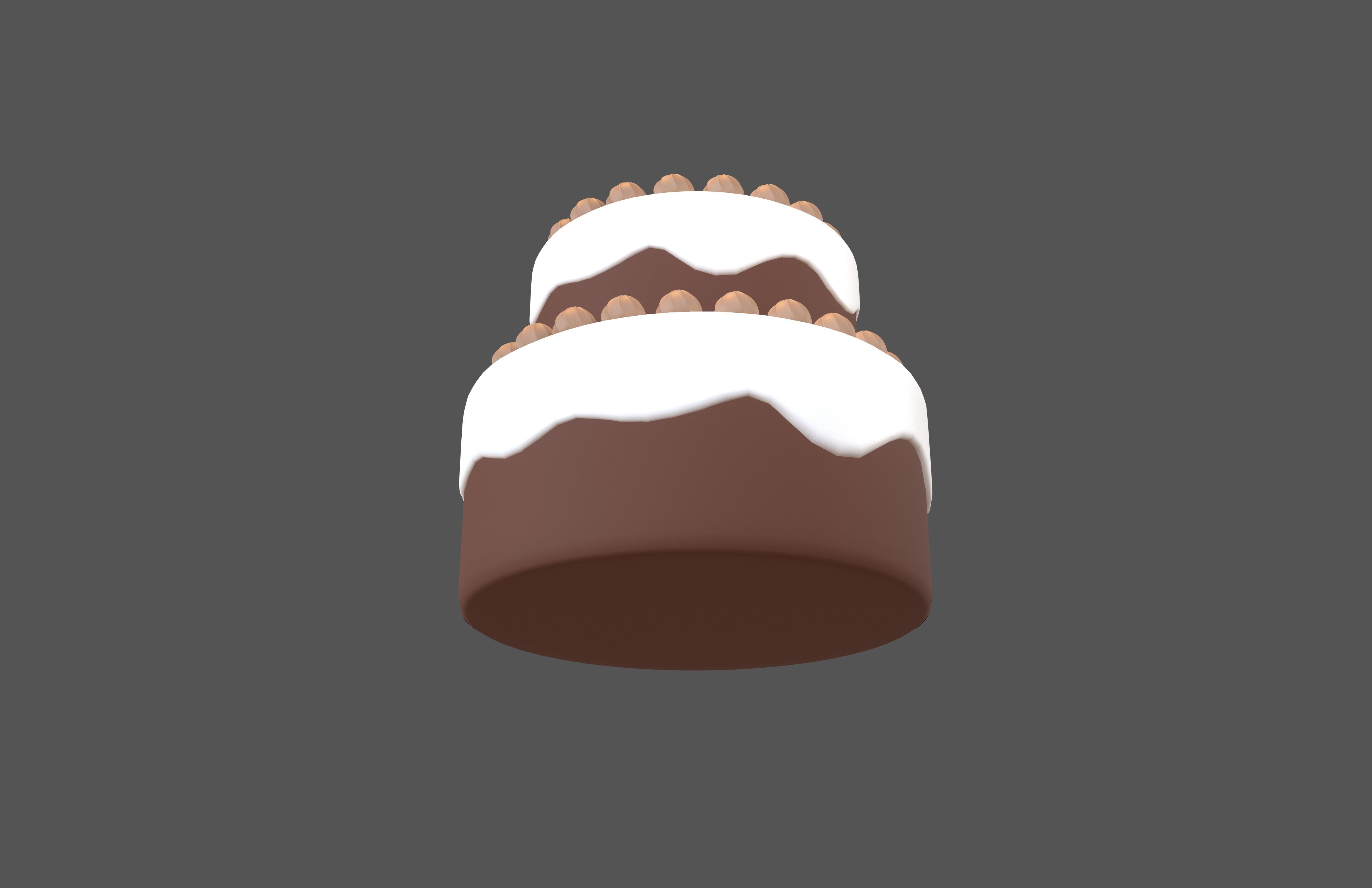 Cake v2 009 3D model_2