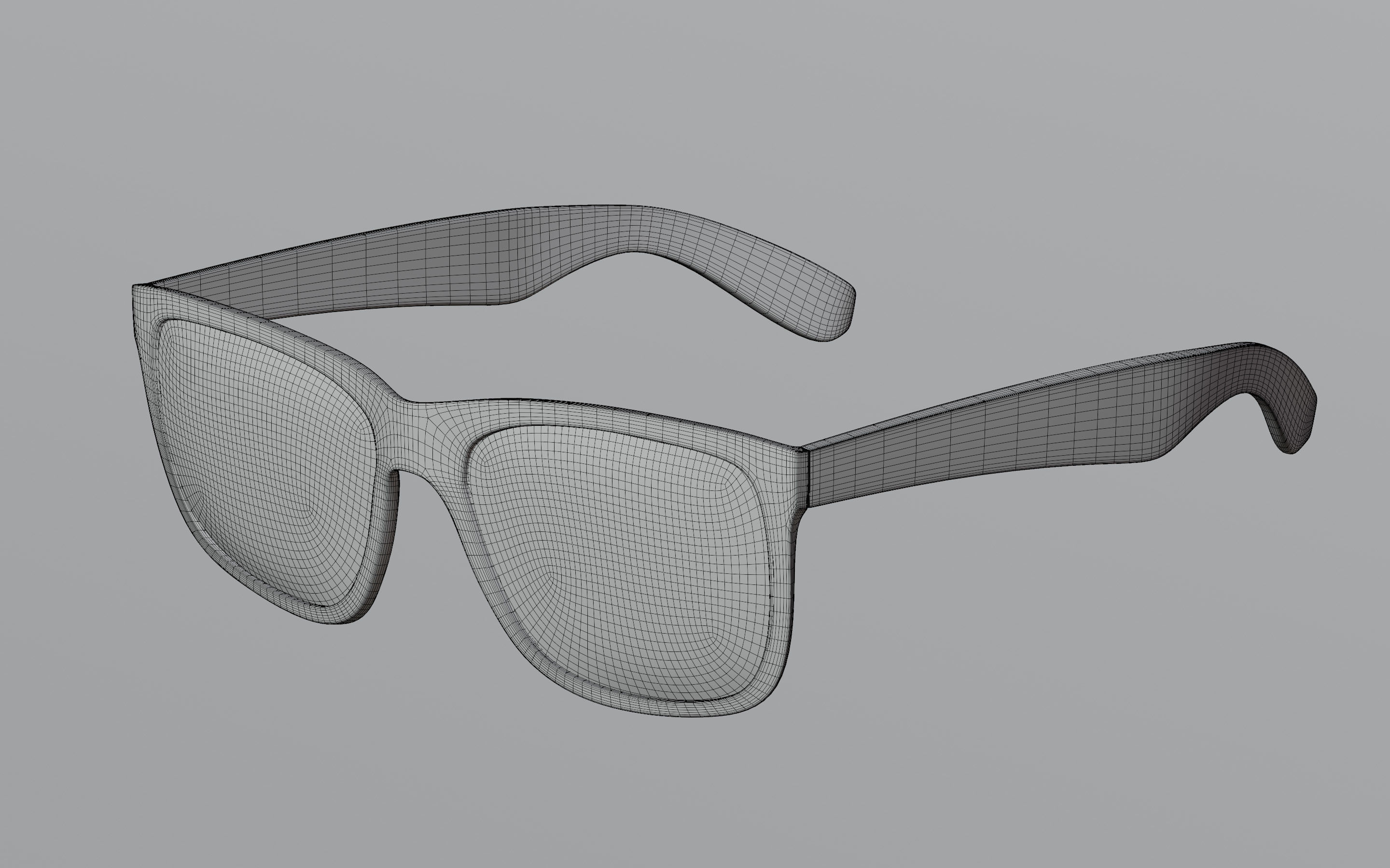 Humano Sunglasses 01 Low Poly PBR Game Ready model Low-poly 3D model_3