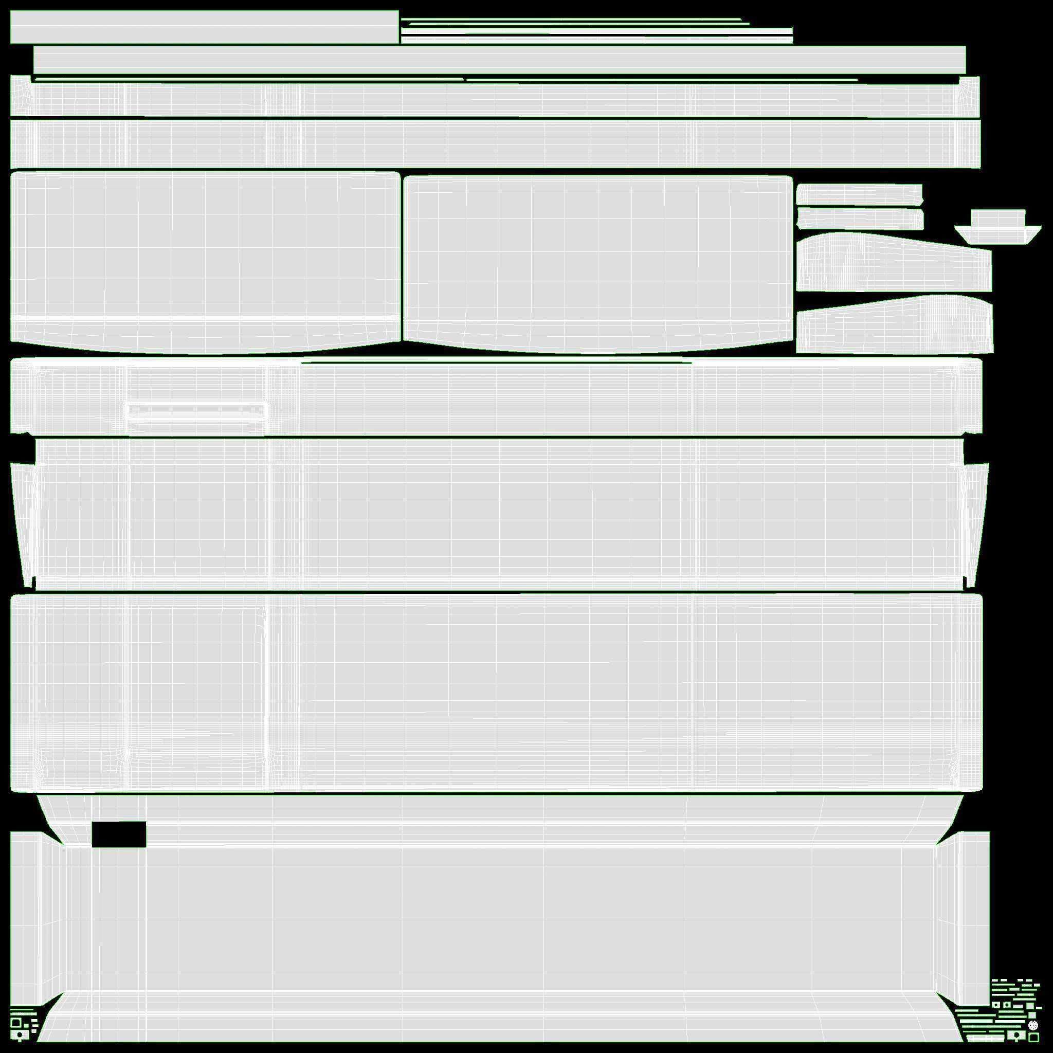 Digital Piano 03 3D model_11