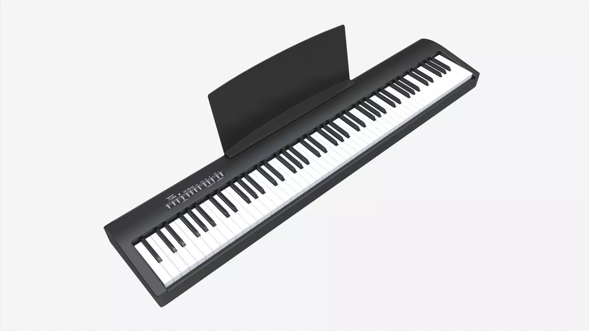 Digital Piano 03 3D model_0