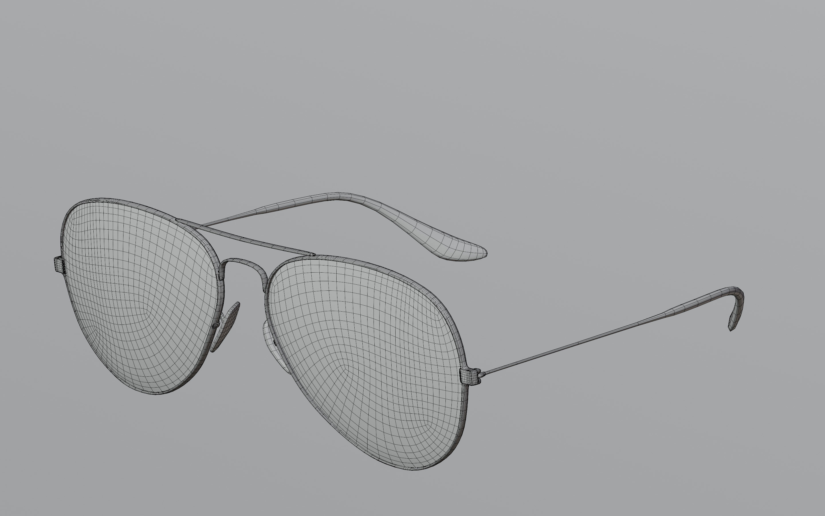 Humano Sunglasses 03 Low Poly PBR Game Ready model Low-poly 3D model_3
