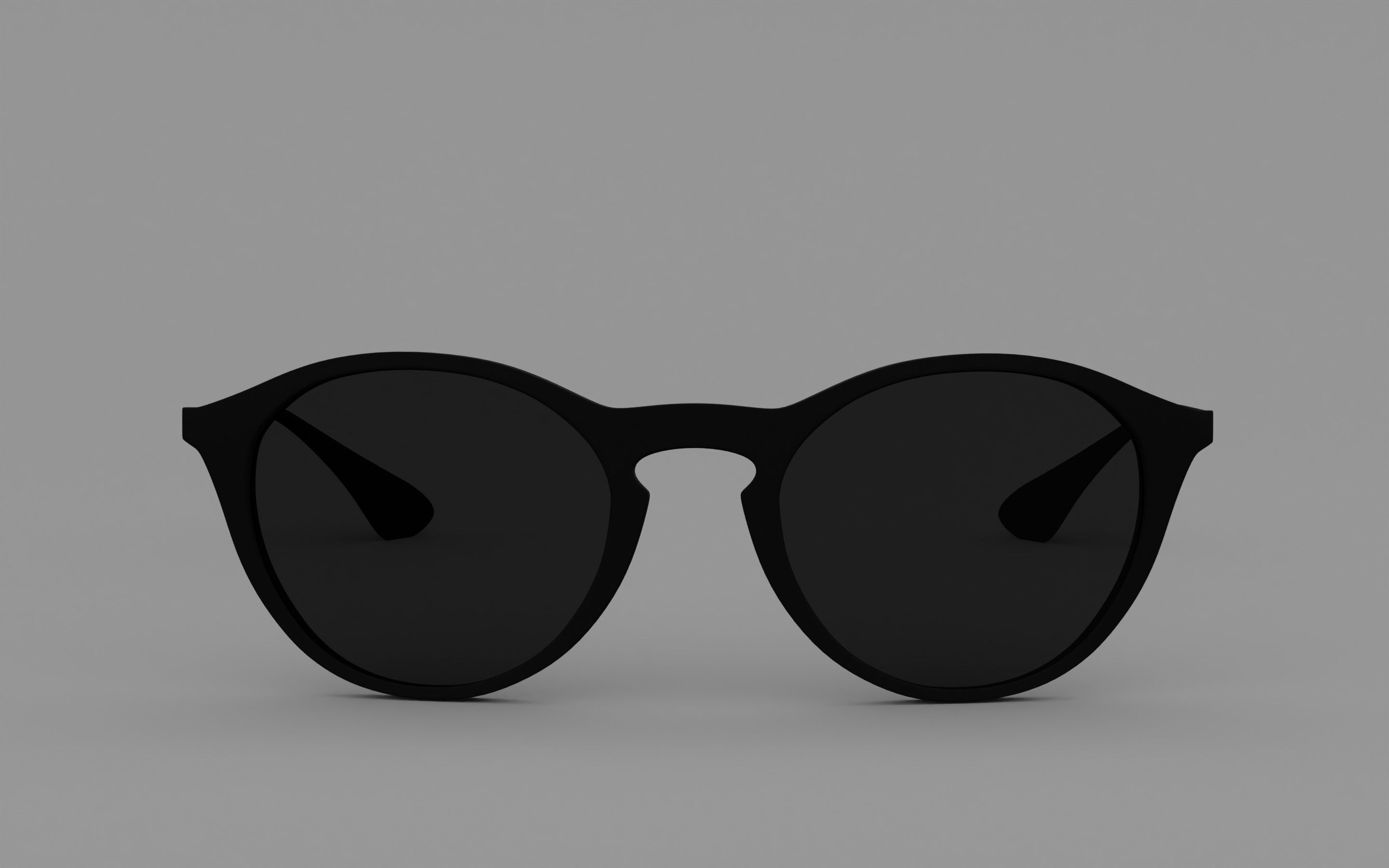 Humano Sunglasses 04 Low Poly PBR Game Ready model Low-poly 3D model_6