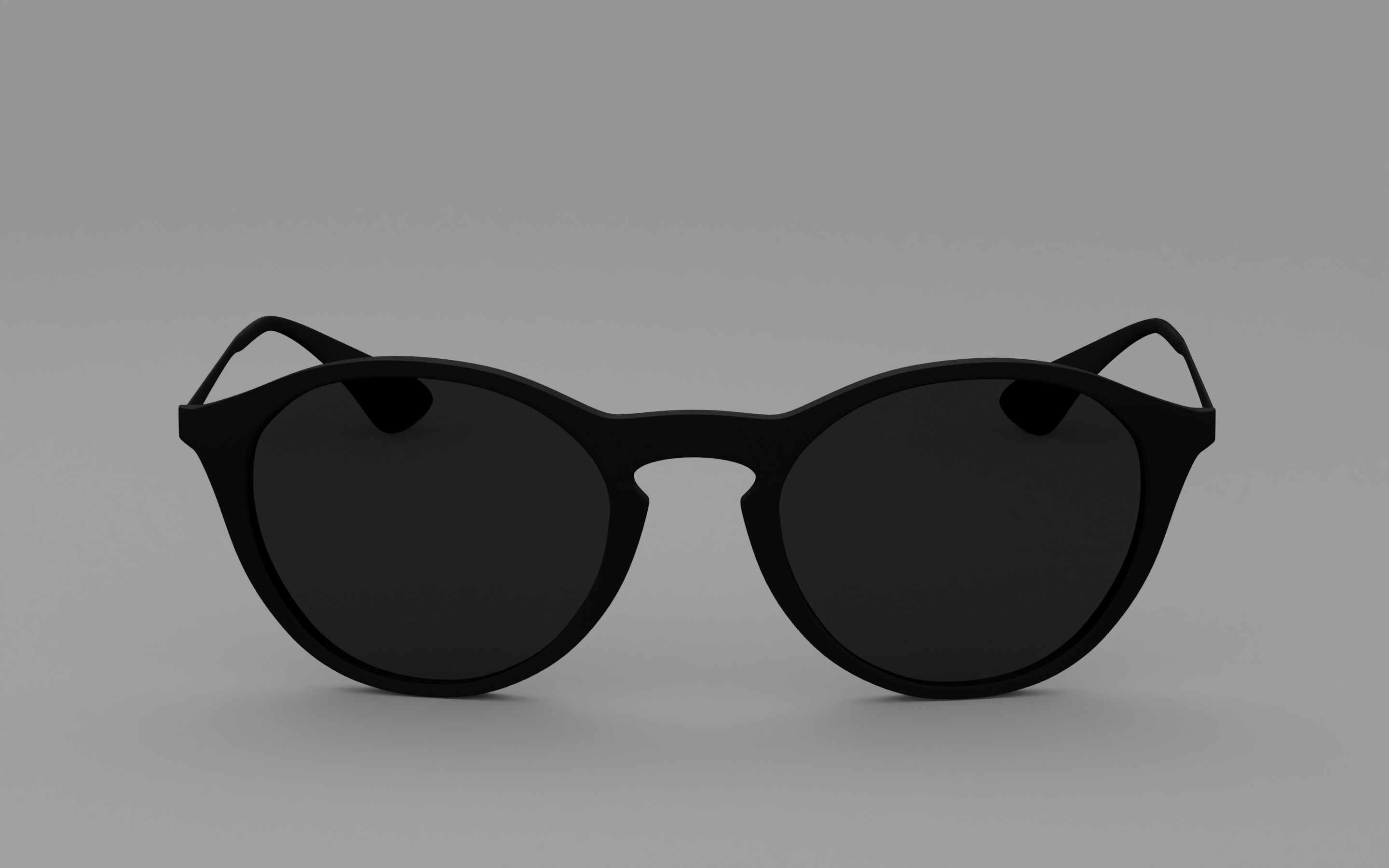 Humano Sunglasses 04 Low Poly PBR Game Ready model Low-poly 3D model_5