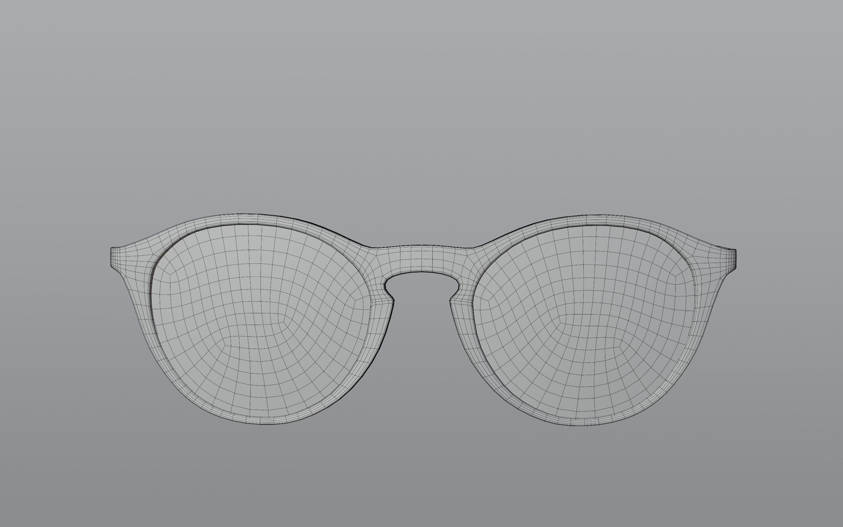 Humano Sunglasses 04 Low Poly PBR Game Ready model Low-poly 3D model_7
