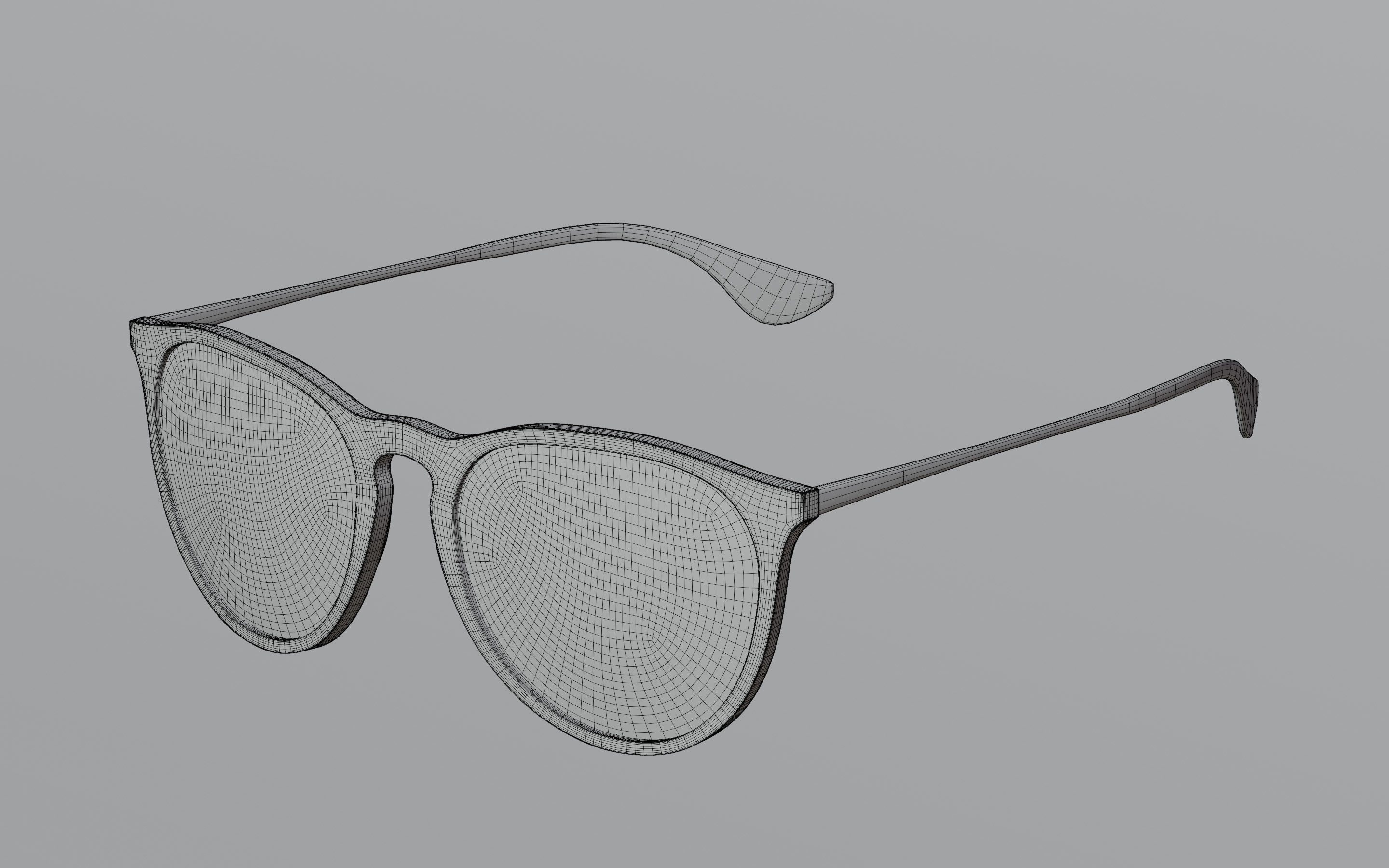 Humano Sunglasses 05 Low Poly PBR Game Ready model Low-poly 3D model_3