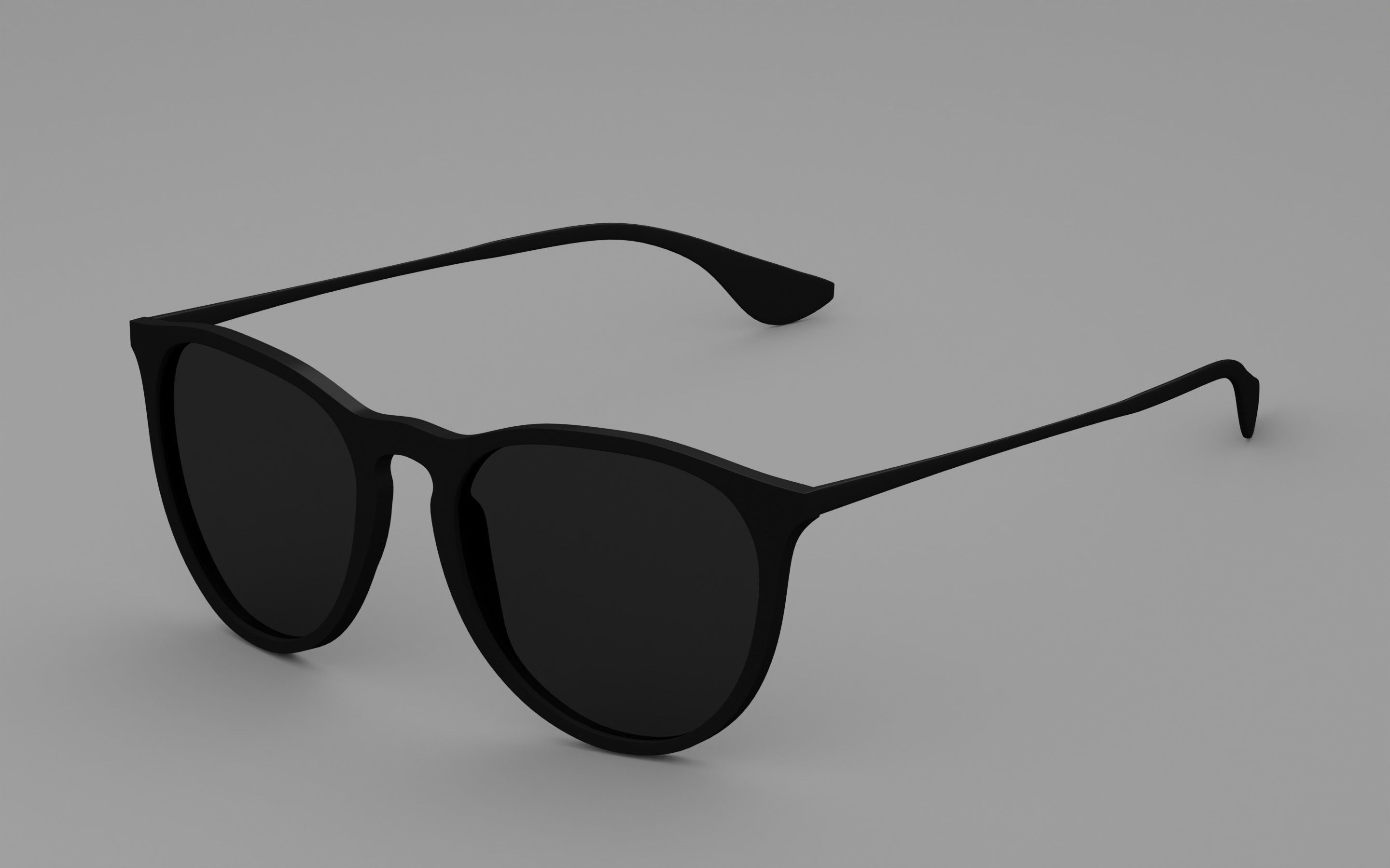 Humano Sunglasses 05 Low Poly PBR Game Ready model Low-poly 3D model_1