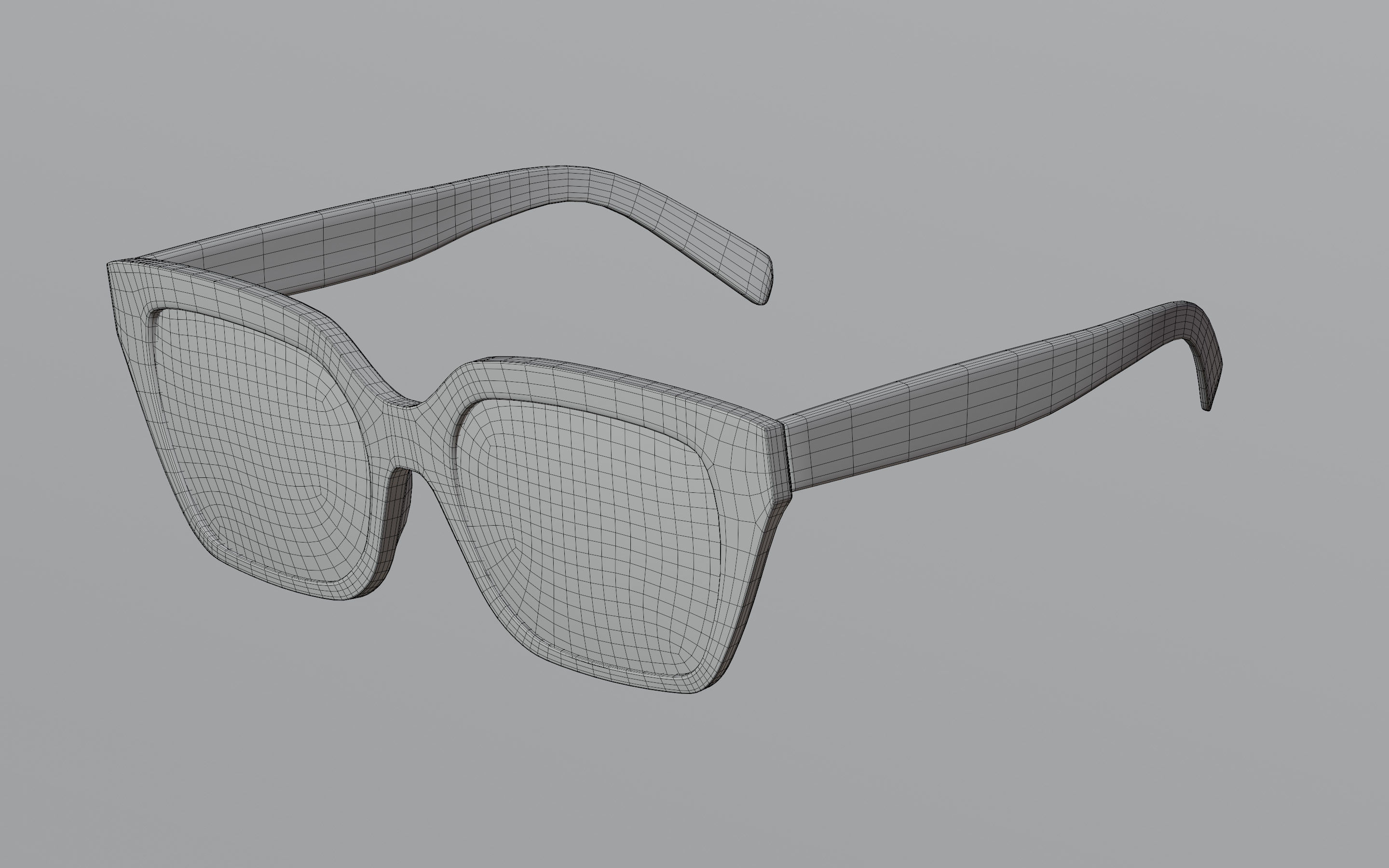 Humano Sunglasses 06 Low Poly PBR Game Ready model Low-poly 3D model_3