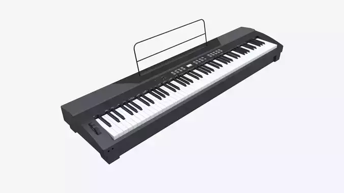 Digital Piano 04 3D model