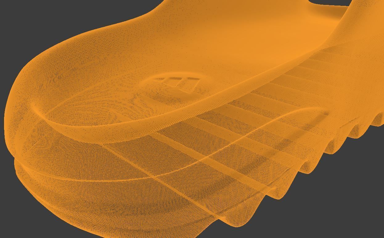 YEEZY slide 3D print model_10