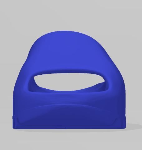 YEEZY slide 3D print model_8