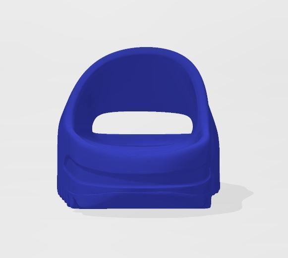 YEEZY slide 3D print model_7