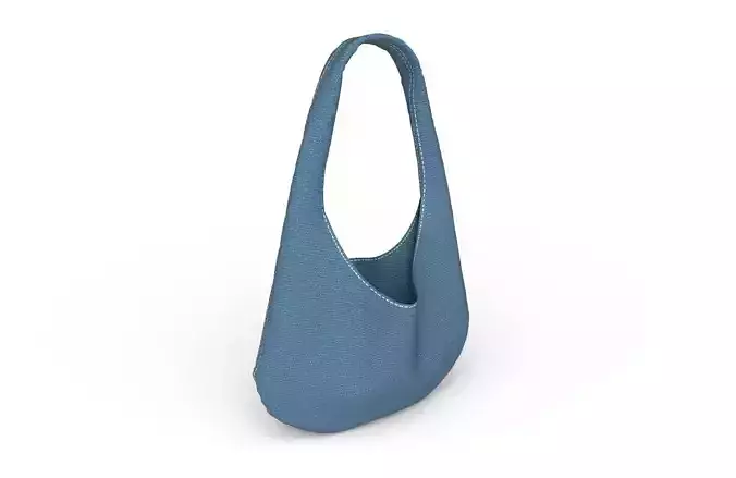 Bag 02 Low-poly 3D model